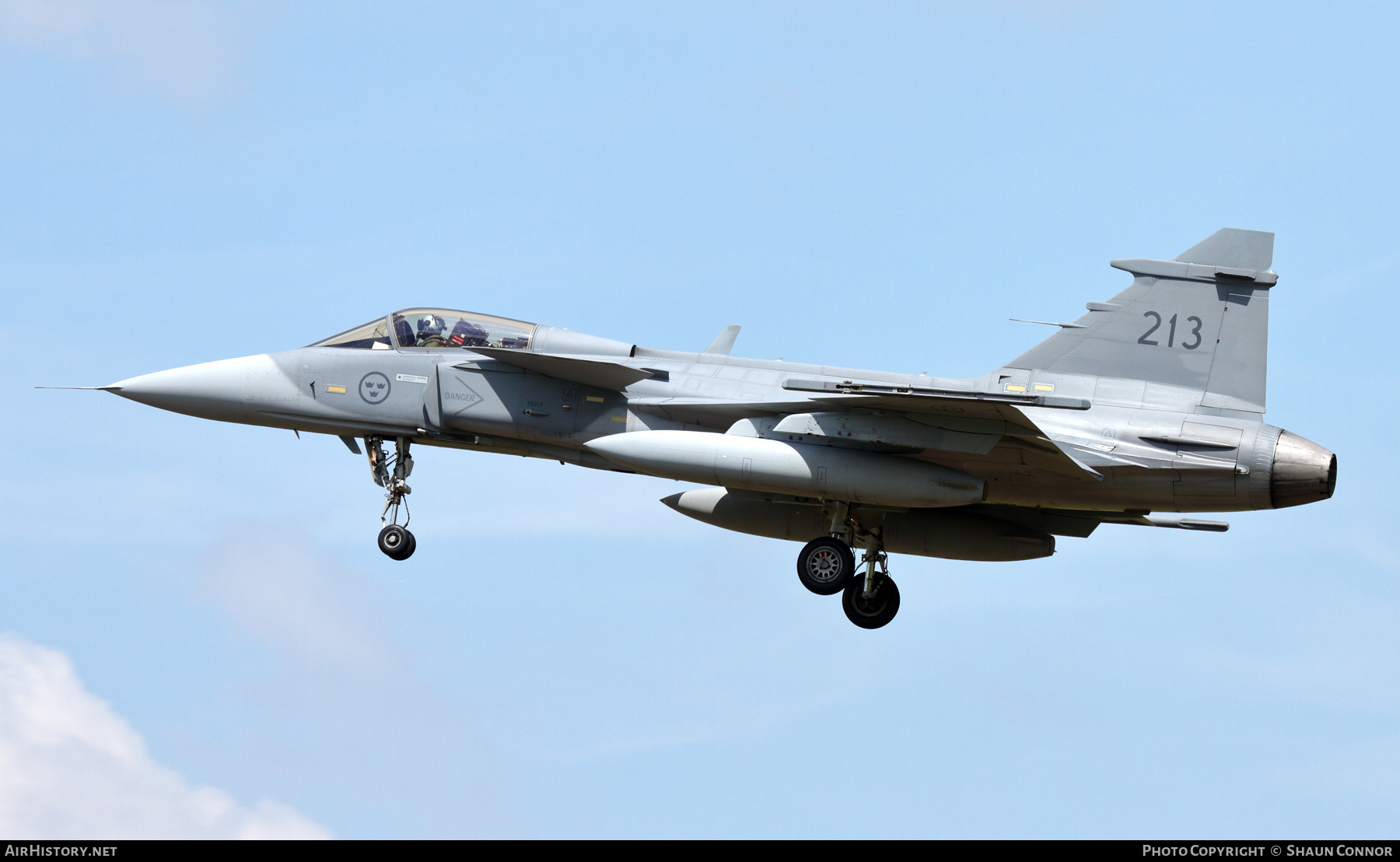 Aircraft Photo of 39213 | Saab JAS 39C Gripen | Sweden - Air Force | AirHistory.net #703140