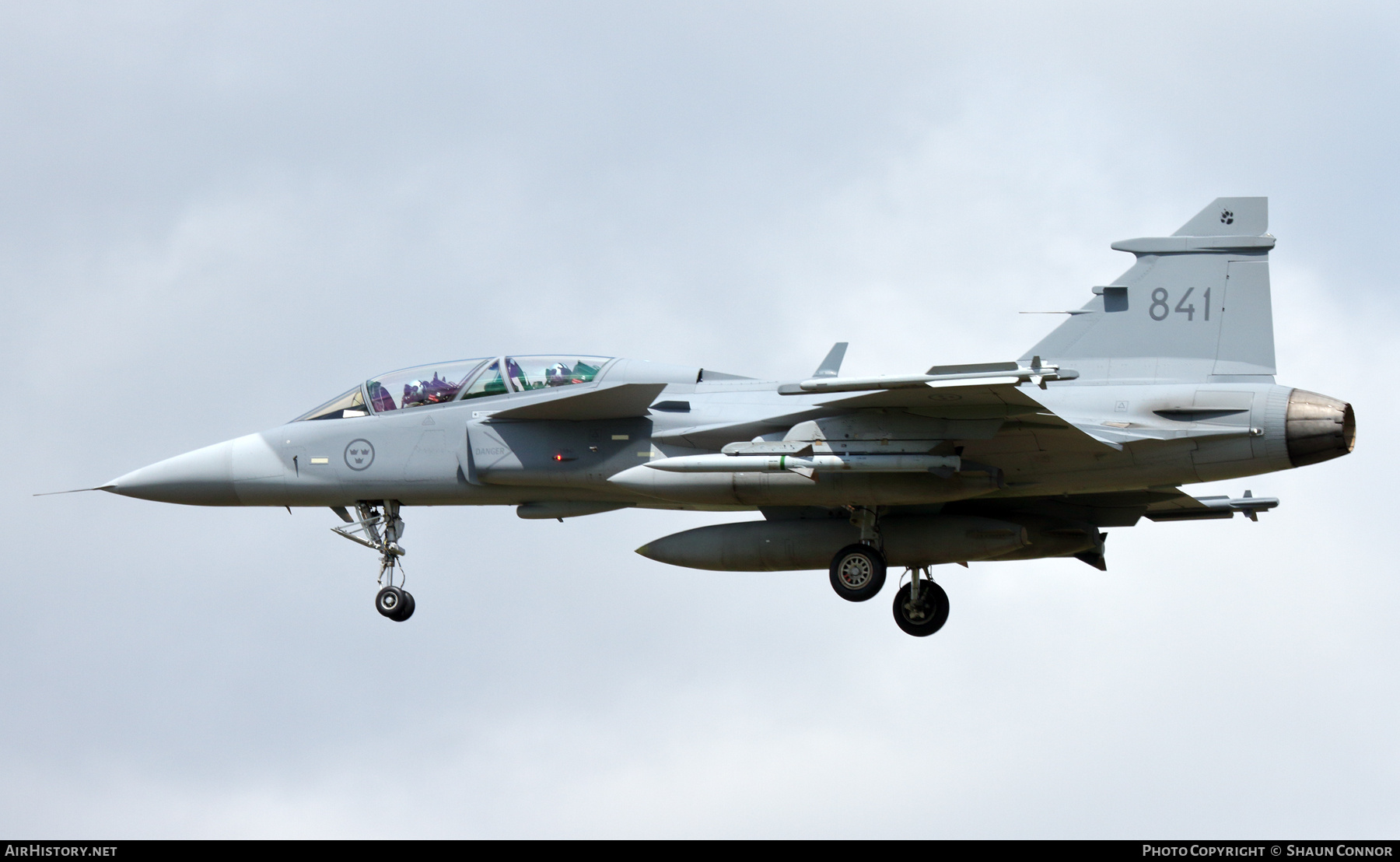 Aircraft Photo of 39841 | Saab JAS 39D Gripen | Sweden - Air Force | AirHistory.net #703147