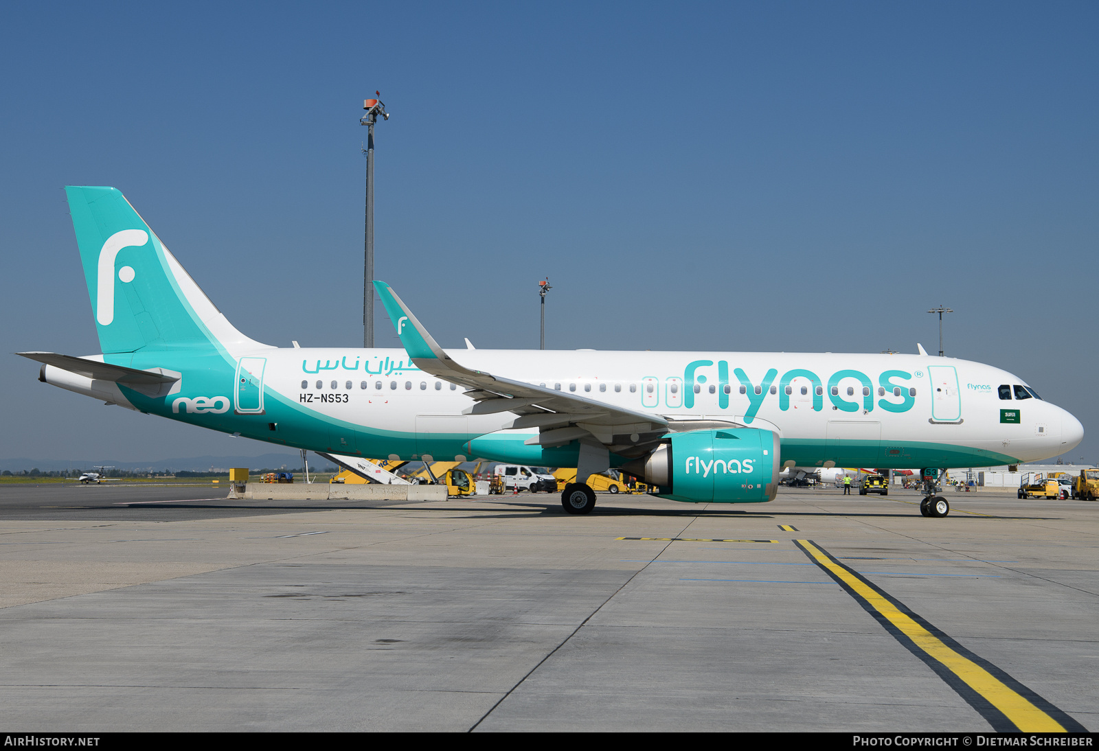 Aircraft Photo of HZ-NS53 | Airbus A320-251N | Flynas | AirHistory.net #703150