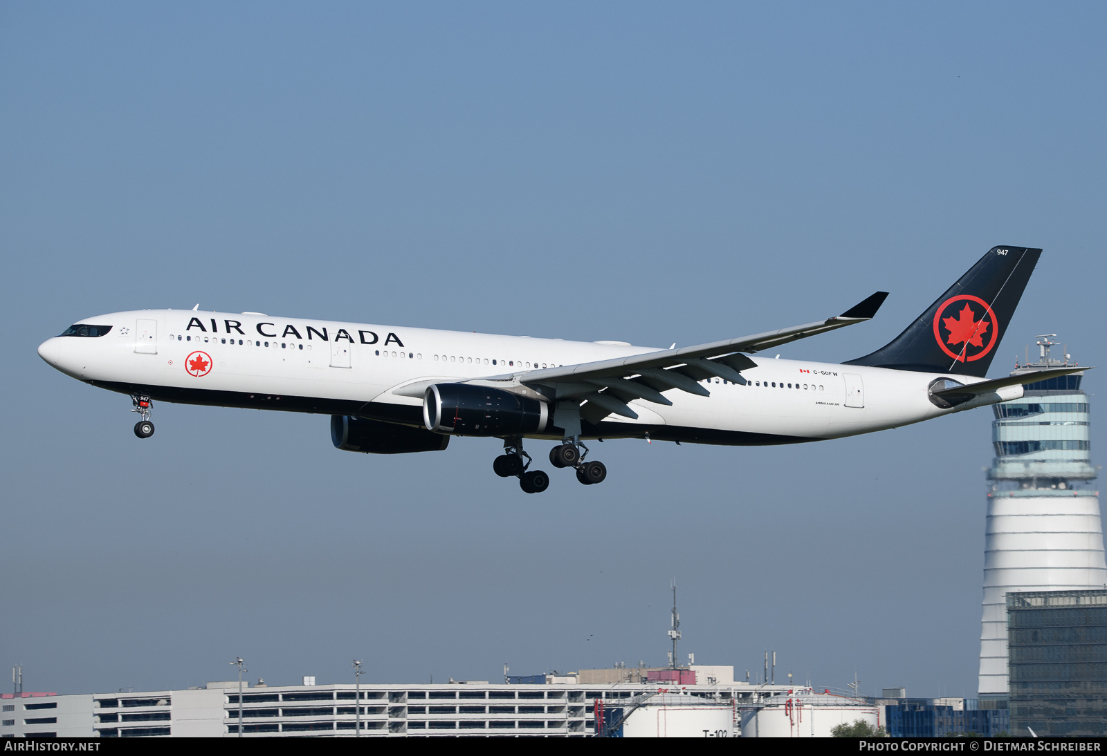 Aircraft Photo of C-GOFW | Airbus A330-343E | Air Canada | AirHistory.net #703163