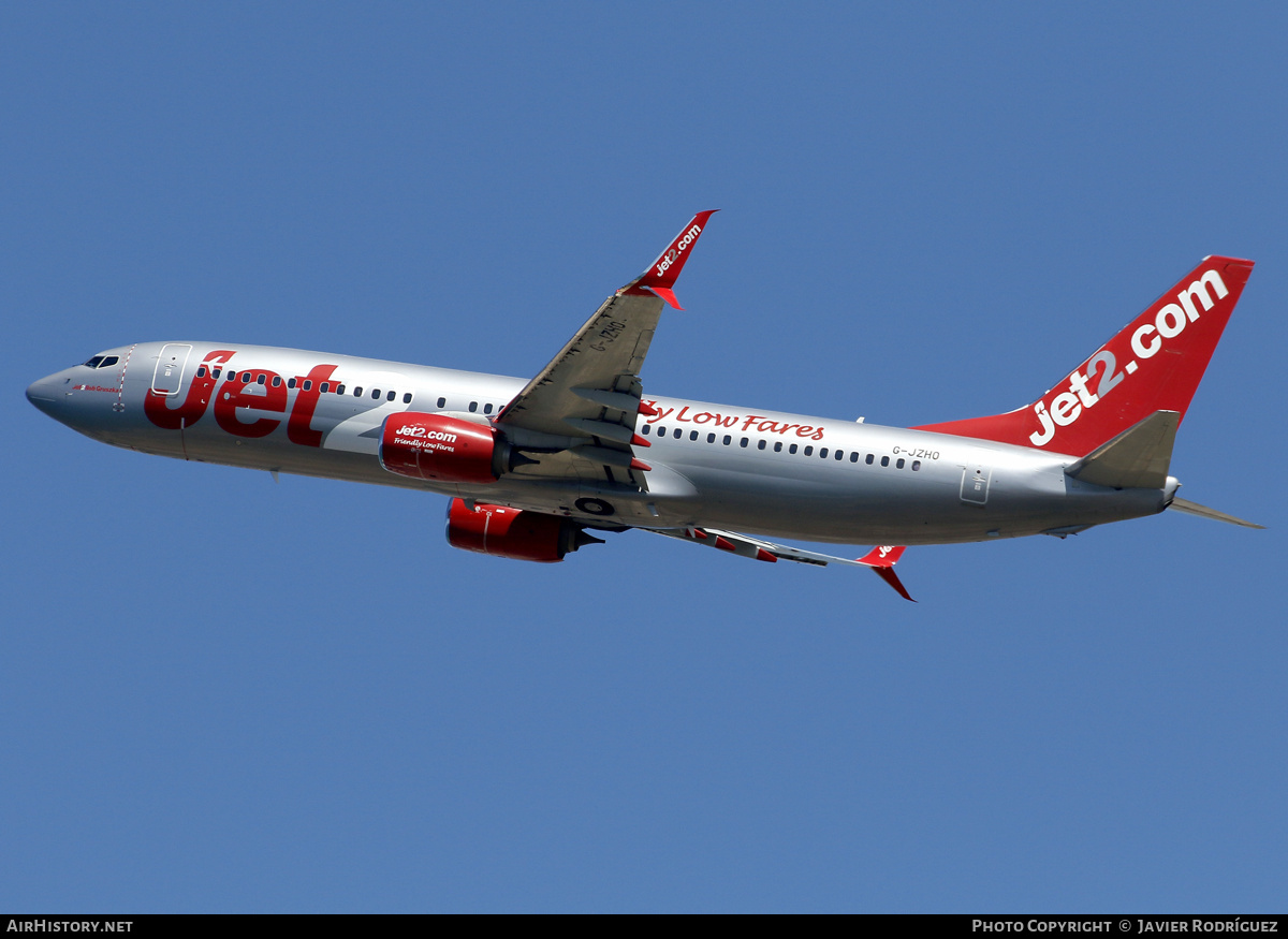 Aircraft Photo of G-JZHO | Boeing 737-800 | Jet2 | AirHistory.net #703167