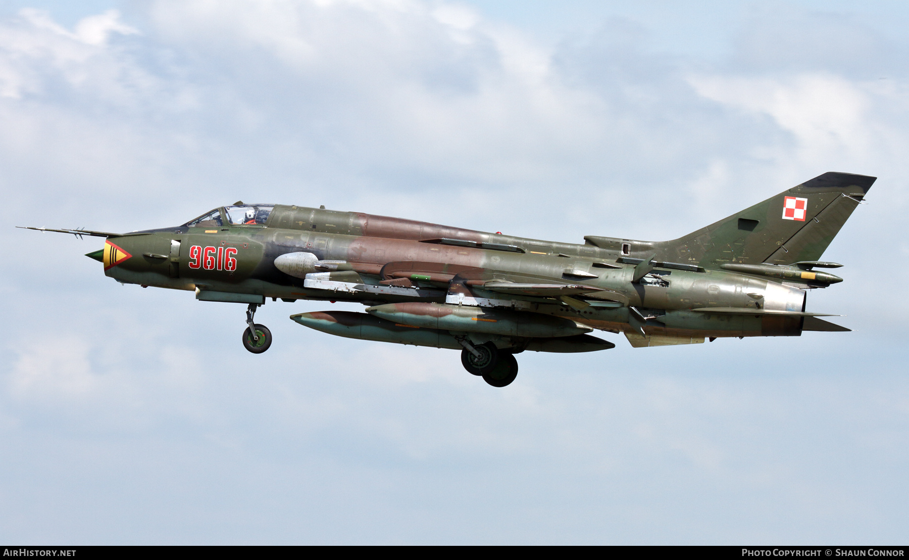 Aircraft Photo of 9616 | Sukhoi Su-22M4 | Poland - Air Force | AirHistory.net #703170