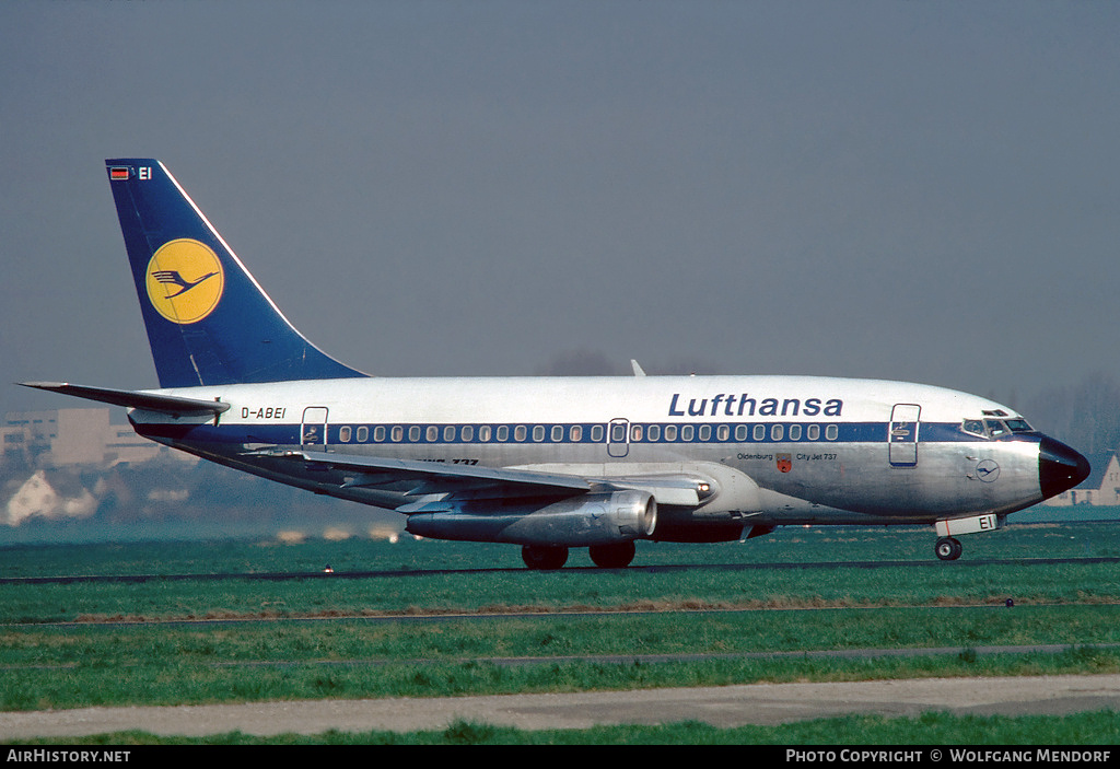 Aircraft Photo of D-ABEI | Boeing 737-130 | Lufthansa | AirHistory.net #703185