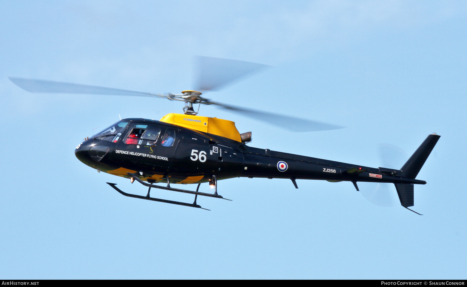 Aircraft Photo of ZJ256 | Eurocopter AS-350BB Squirrel HT1 | UK - Air Force | AirHistory.net #703186