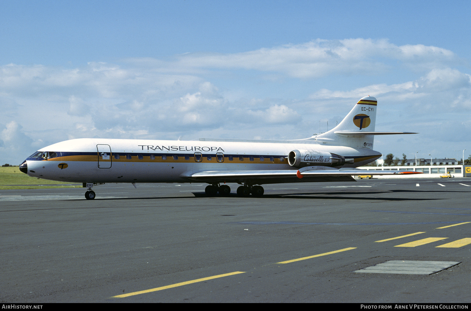 Aircraft Photo of EC-CYI | Sud SE-210 Caravelle 10B1R | Trans Europa | AirHistory.net #703209