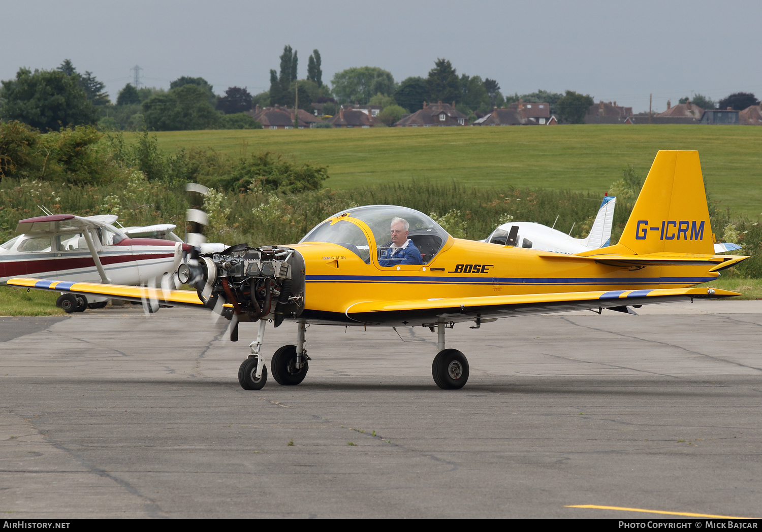 Aircraft Photo of G-ICRM | Slingsby T-67M-200 Firefly | CRM Aviation | AirHistory.net #703218