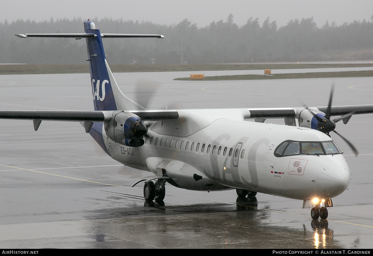 Aircraft Photo of ES-ATJ | ATR ATR-72-600 (ATR-72-212A) | Scandinavian Airlines - SAS | AirHistory.net #703222