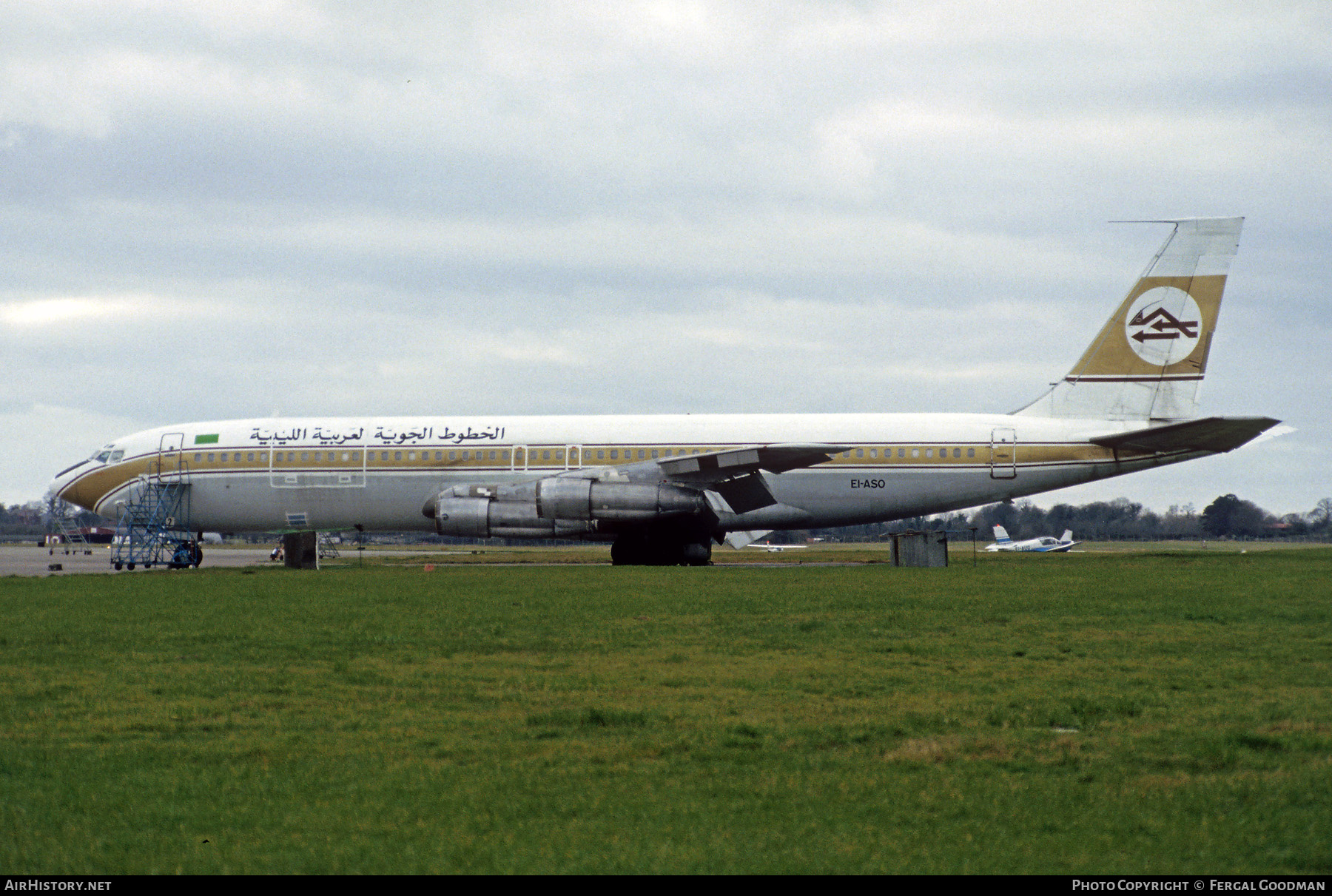 Aircraft Photo of EI-ASO | Boeing 707-349C | Libyan Arab Airlines | AirHistory.net #703225