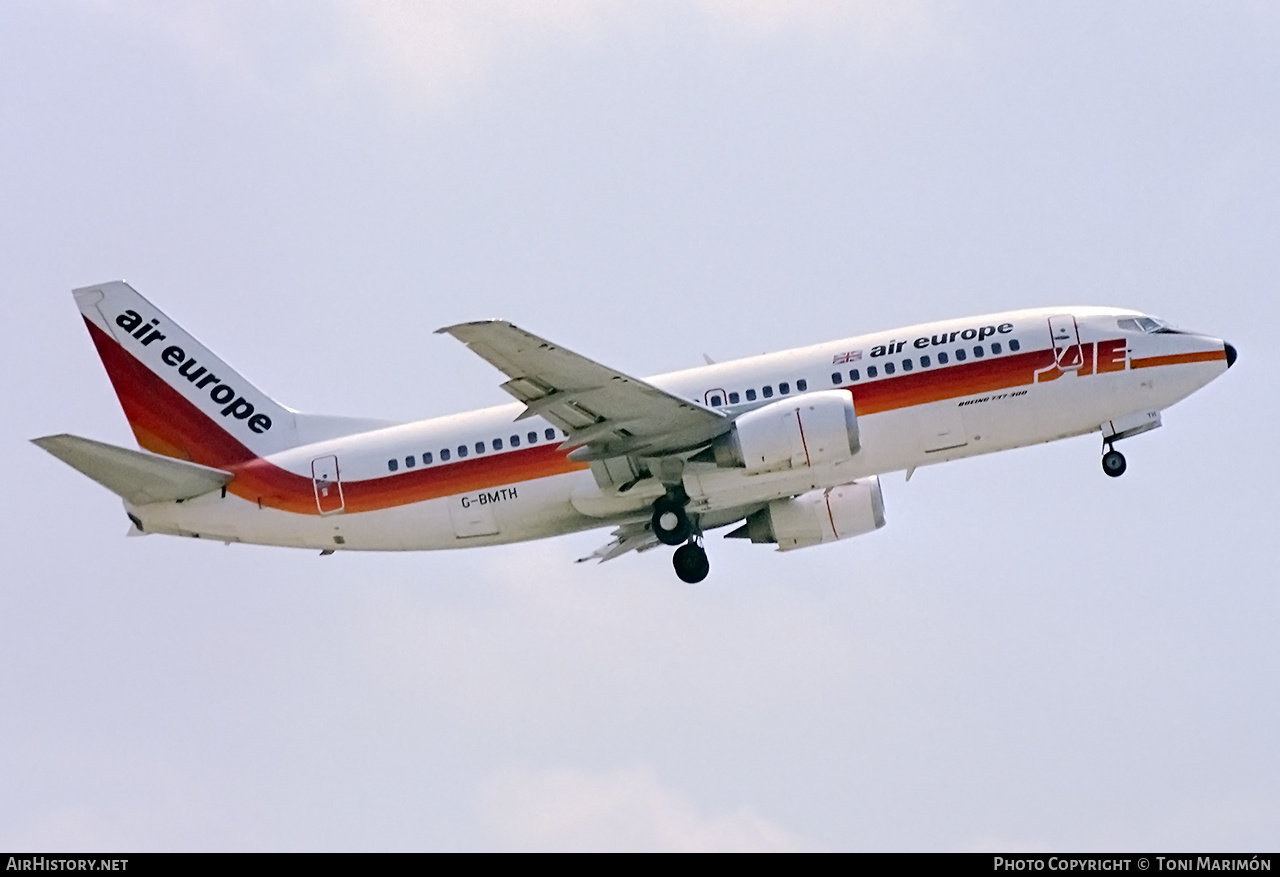 Aircraft Photo of G-BMTH | Boeing 737-3S3 | Air Europe | AirHistory.net #703233