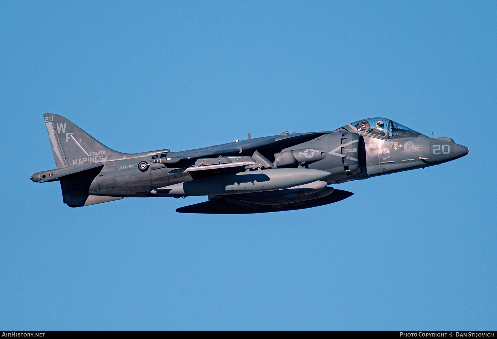 Aircraft Photo of 163883 | McDonnell Douglas AV-8B Harrier II | USA - Marines | AirHistory.net #703245