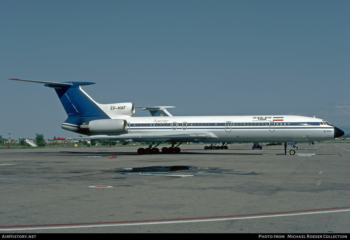 Aircraft Photo of EP-MAF | Tupolev Tu-154M | Iran AirTour Airlines | AirHistory.net #703262