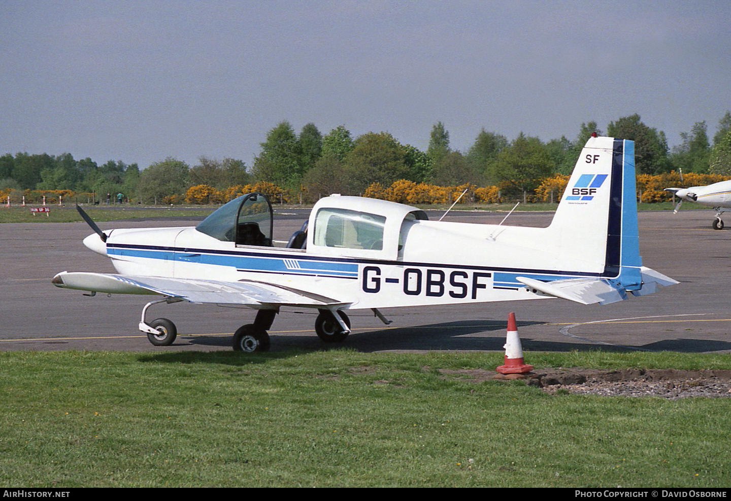 Aircraft Photo of G-OBSF | Grumman American AA-5A Cheetah | BSF - Blackbushe School of Flying | AirHistory.net #703266