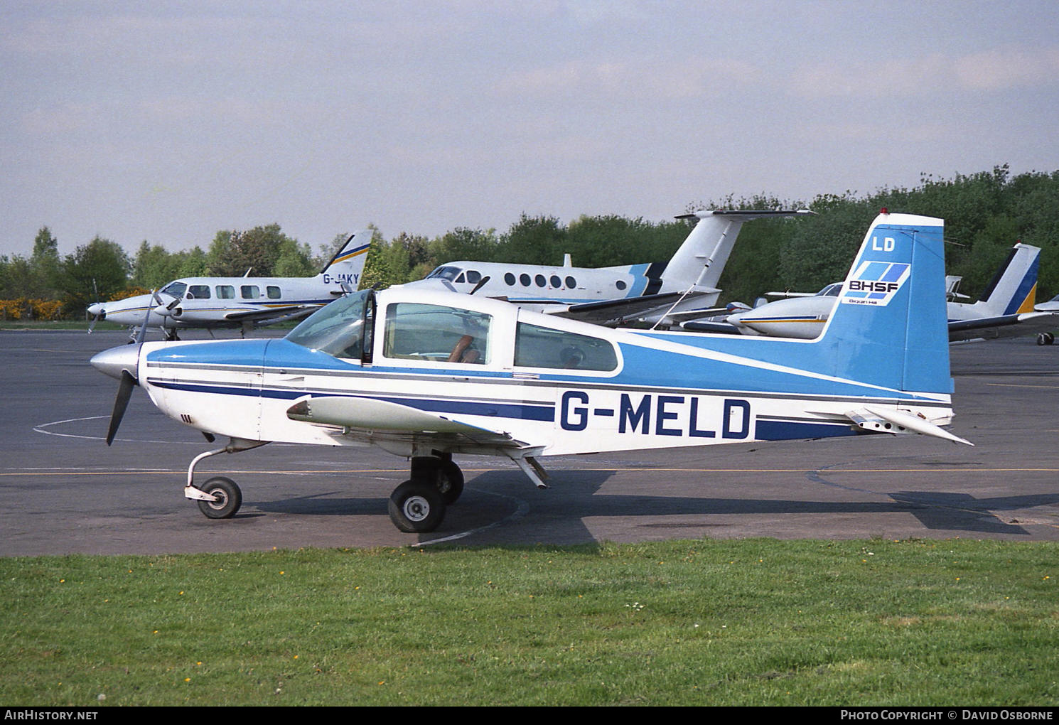 Aircraft Photo of G-MELD | Gulfstream American AA-5A Cheetah | Biggin Hill School of Flying | AirHistory.net #703274
