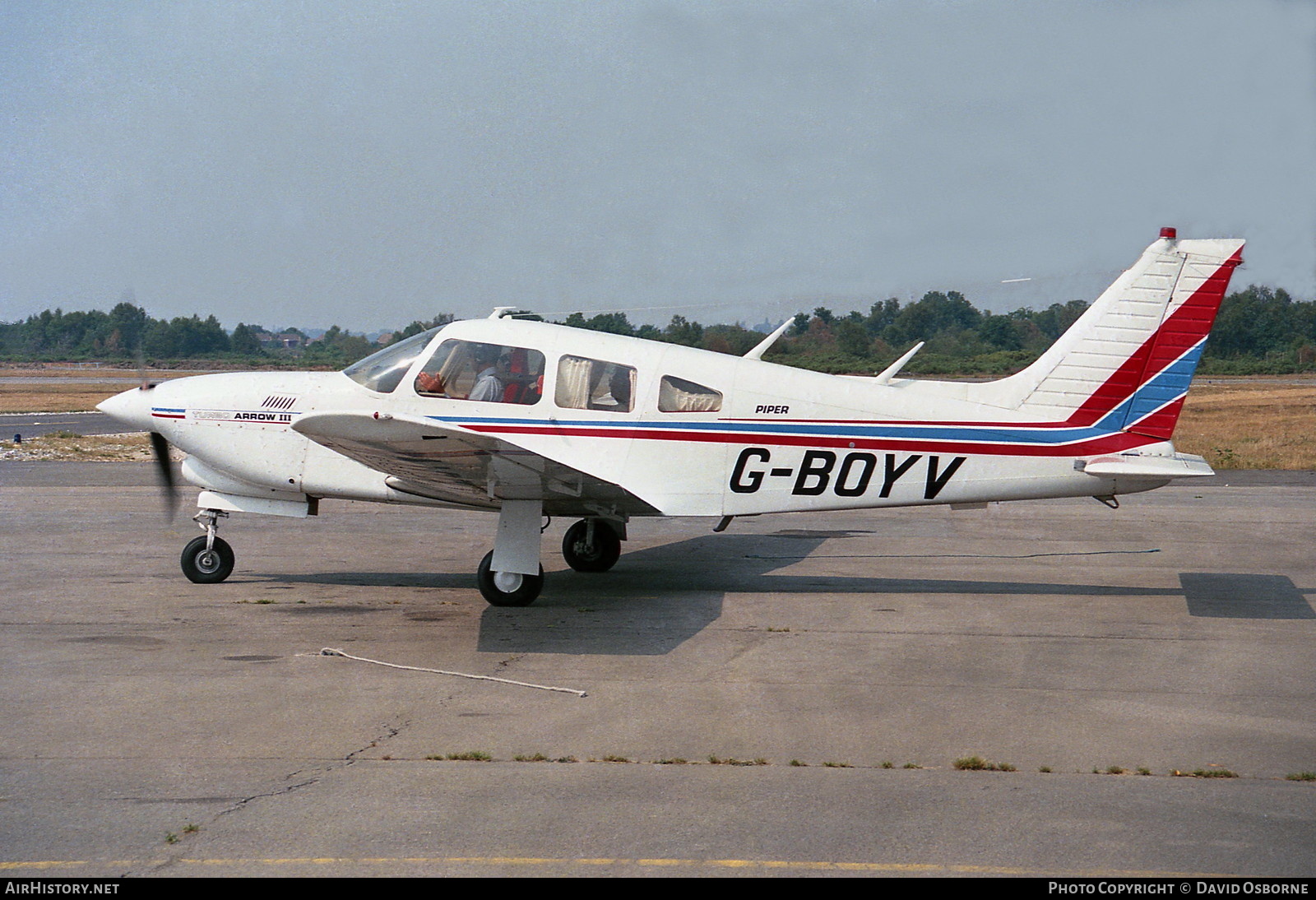Aircraft Photo of G-BOYV | Piper PA-28R-201T Turbo Cherokee Arrow III | AirHistory.net #703275