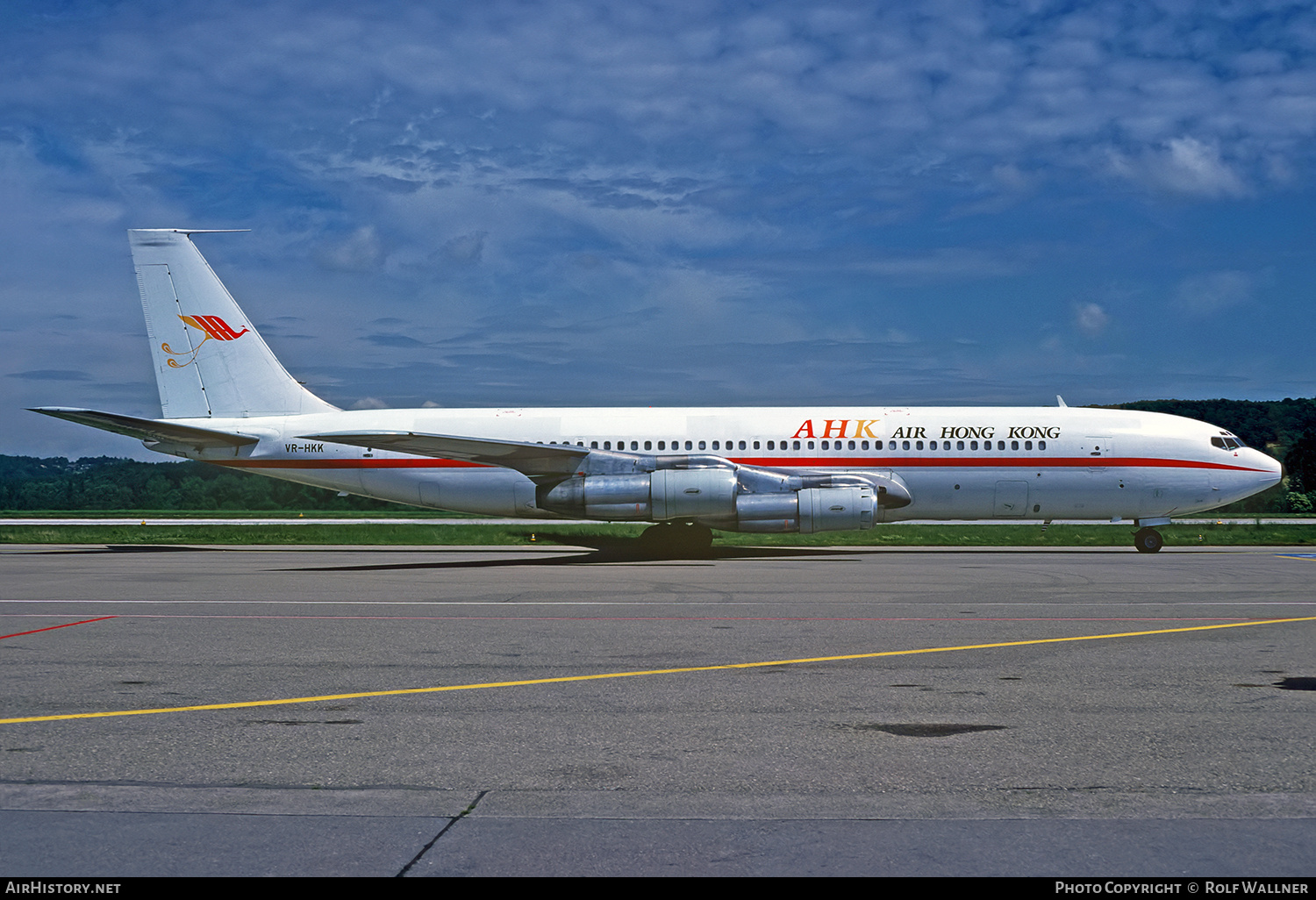 Aircraft Photo of VR-HKK | Boeing 707-336C | Air Hong Kong | AirHistory.net #703310
