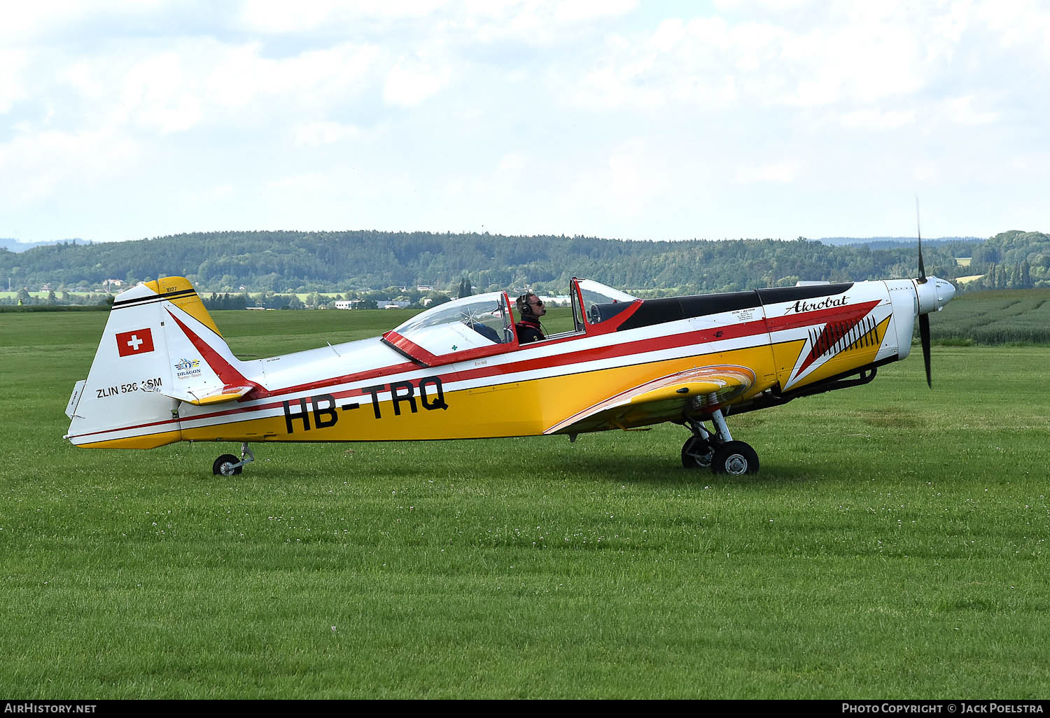 Aircraft Photo of HB-TRQ | Zlin Z-526ASM Akrobat Special | Dragon Trener-Team | AirHistory.net #703325