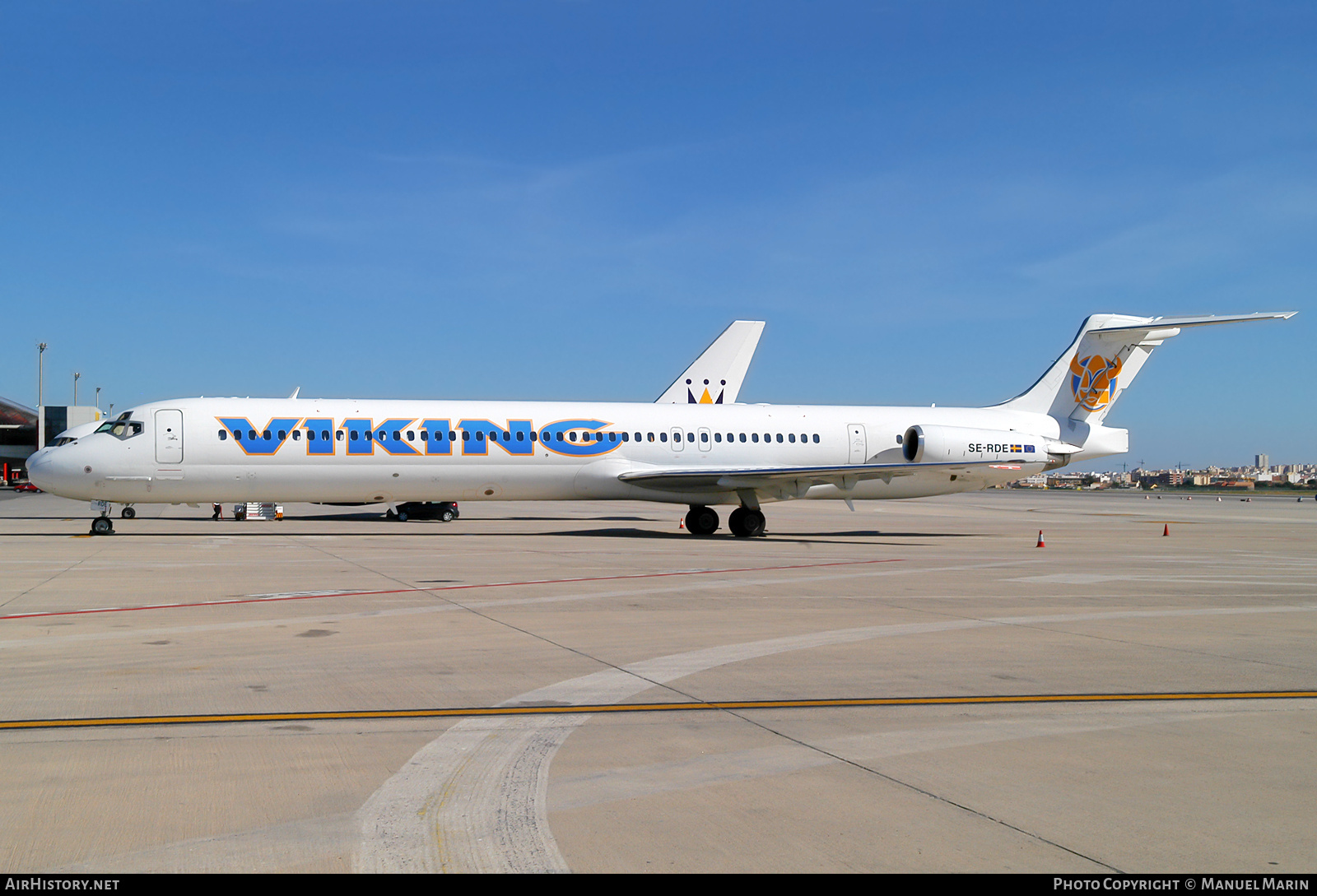 Aircraft Photo of SE-RDE | McDonnell Douglas MD-83 (DC-9-83) | Viking Airlines | AirHistory.net #703334
