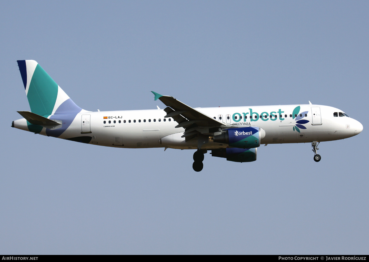 Aircraft Photo of EC-LAJ | Airbus A320-214 | Orbest Orizonia Airlines | AirHistory.net #703382
