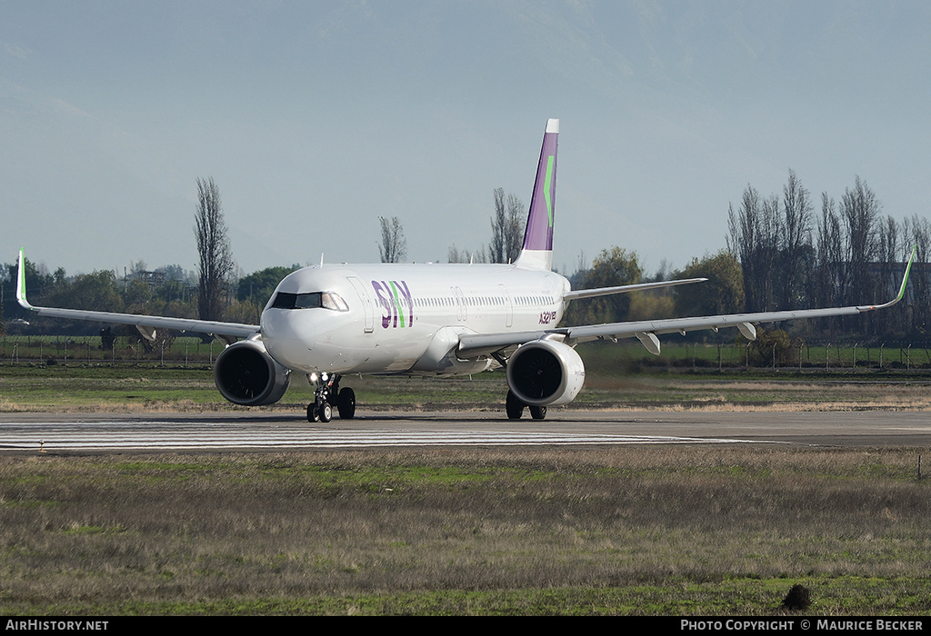 Aircraft Photo of D-AYAJ / CC-DCB | Airbus A321-251NX | Sky Airline | AirHistory.net #703391