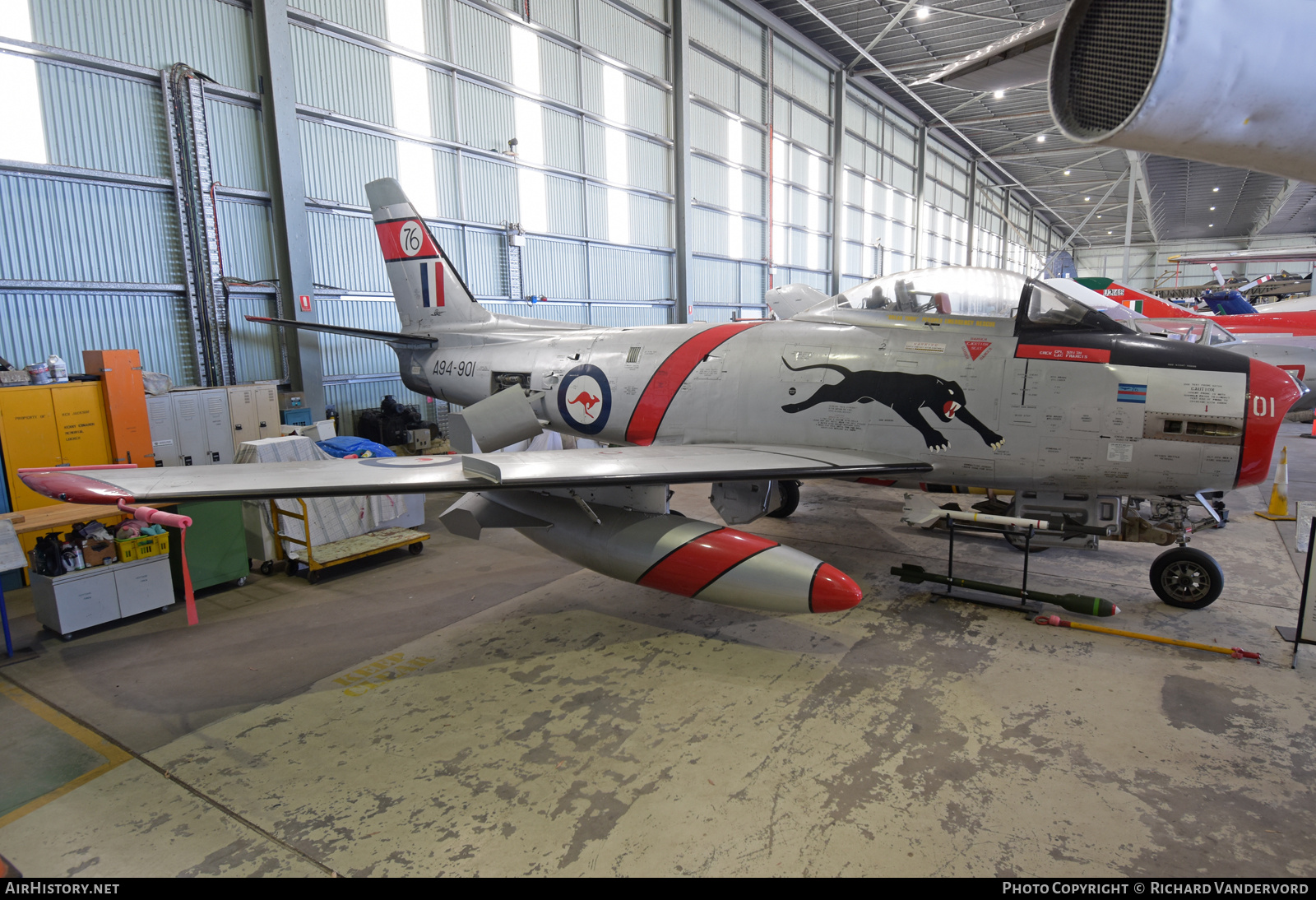 Aircraft Photo of A94-901 | Commonwealth CA-27 Sabre Mk31 | Australia - Air Force | AirHistory.net #703395