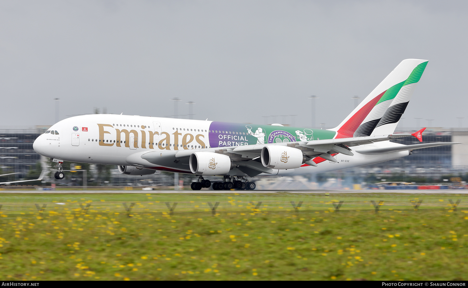 Aircraft Photo of A6-EOE | Airbus A380-861 | Emirates | AirHistory.net #703410