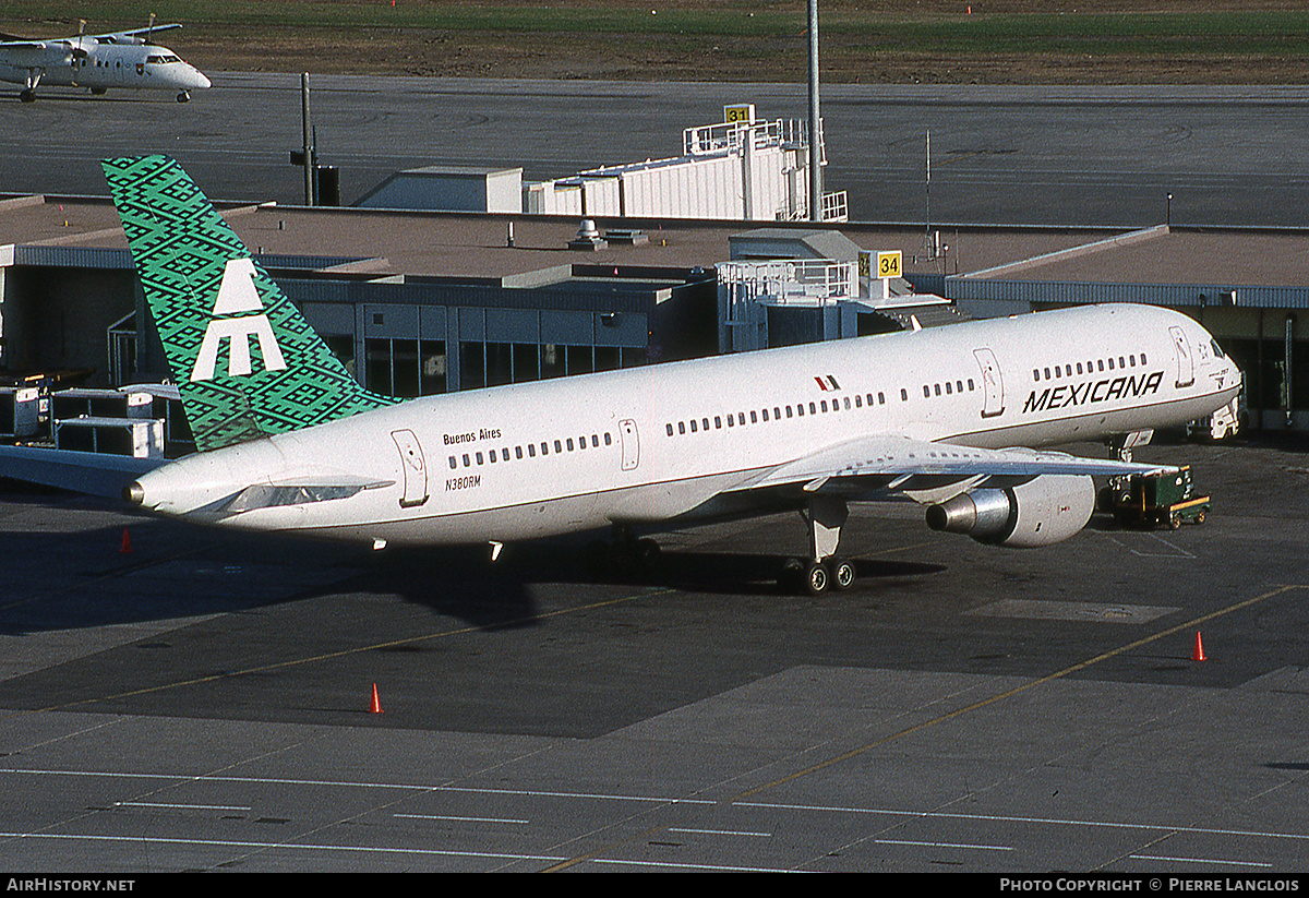 Aircraft Photo of N380RM | Boeing 757-2Q8 | Mexicana | AirHistory.net #703412