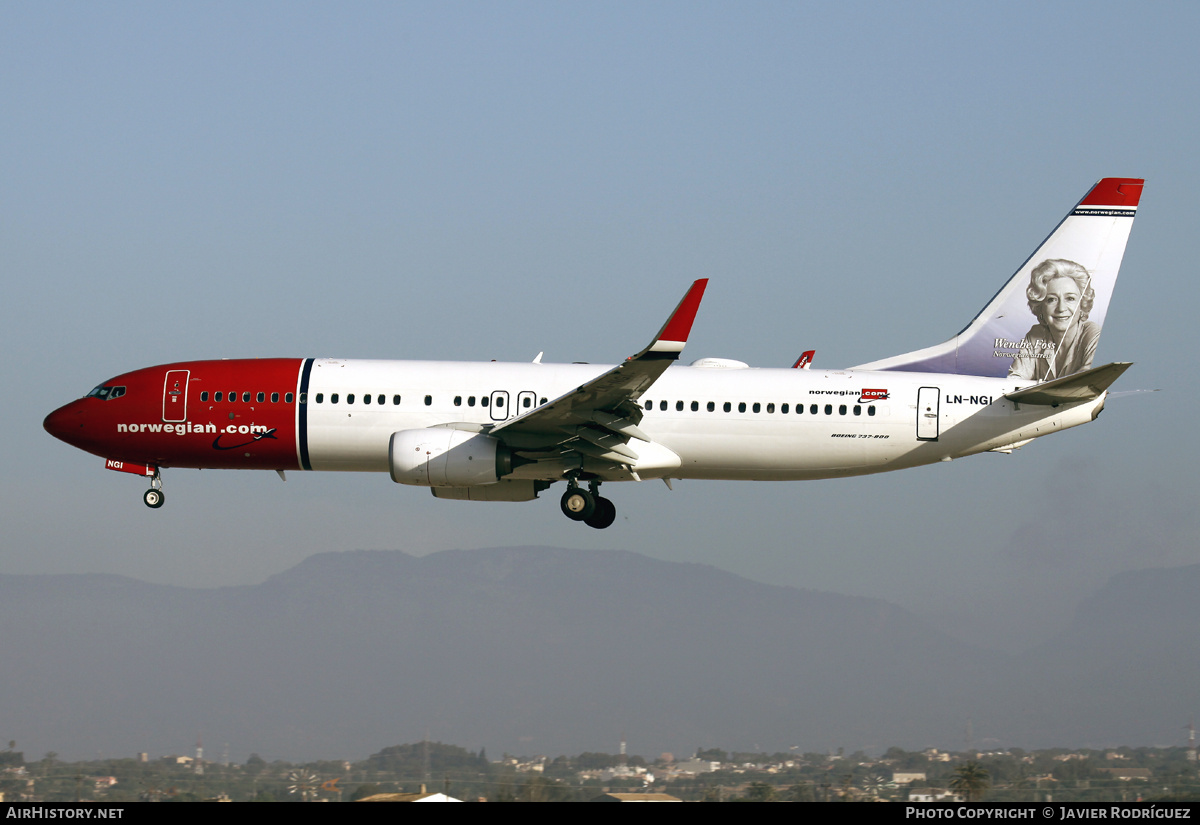Aircraft Photo of LN-NGI | Boeing 737-8JP | Norwegian | AirHistory.net #703416