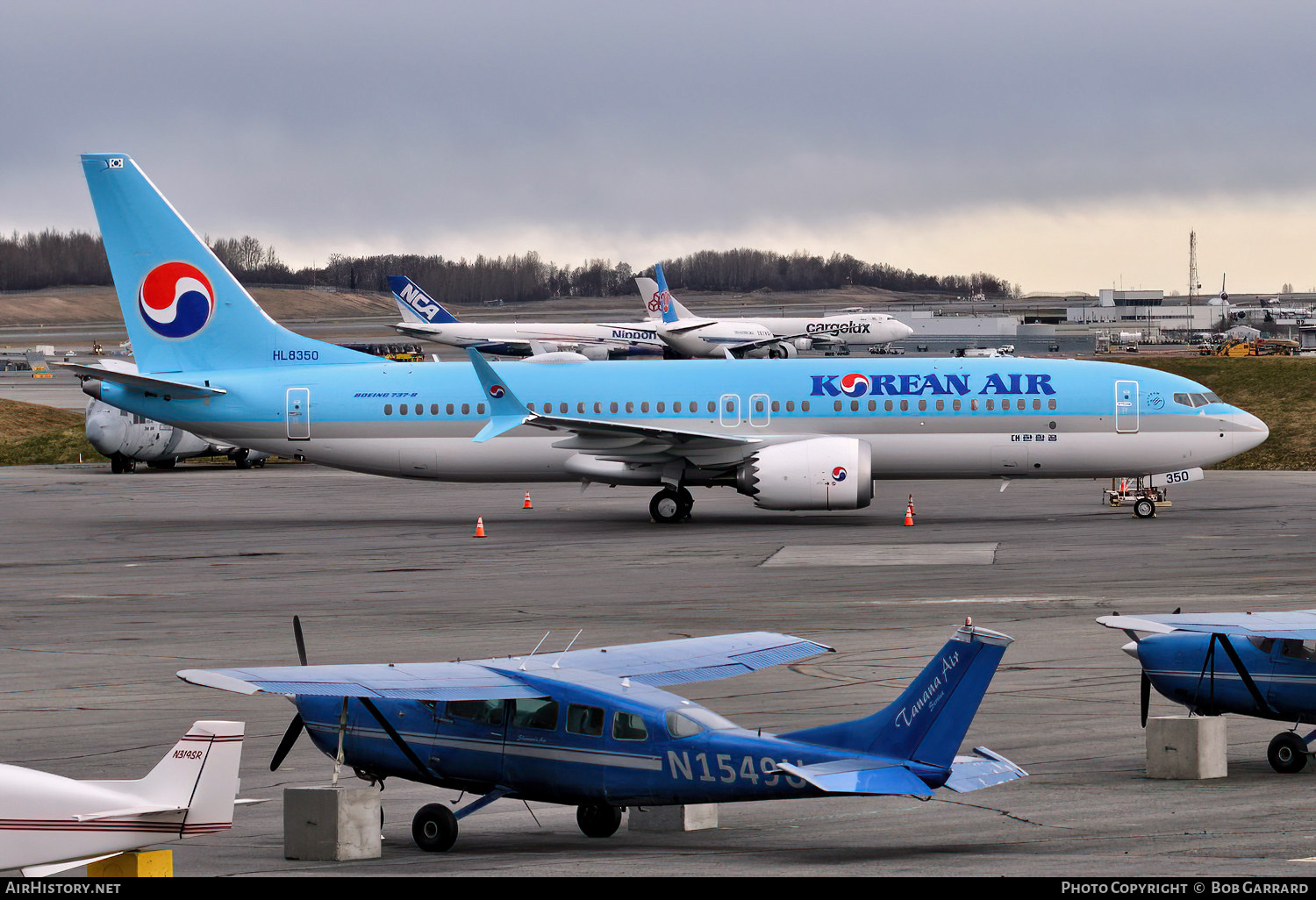 Aircraft Photo of HL8350 | Boeing 737-8 Max 8 | Korean Air | AirHistory.net #703421
