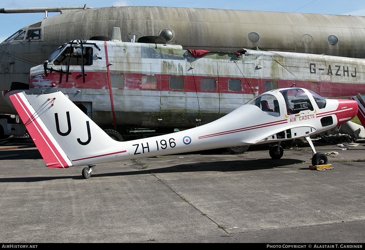 Aircraft Photo of ZH196 | Grob G-109B Vigilant T1 | UK - Air Force | AirHistory.net #703427