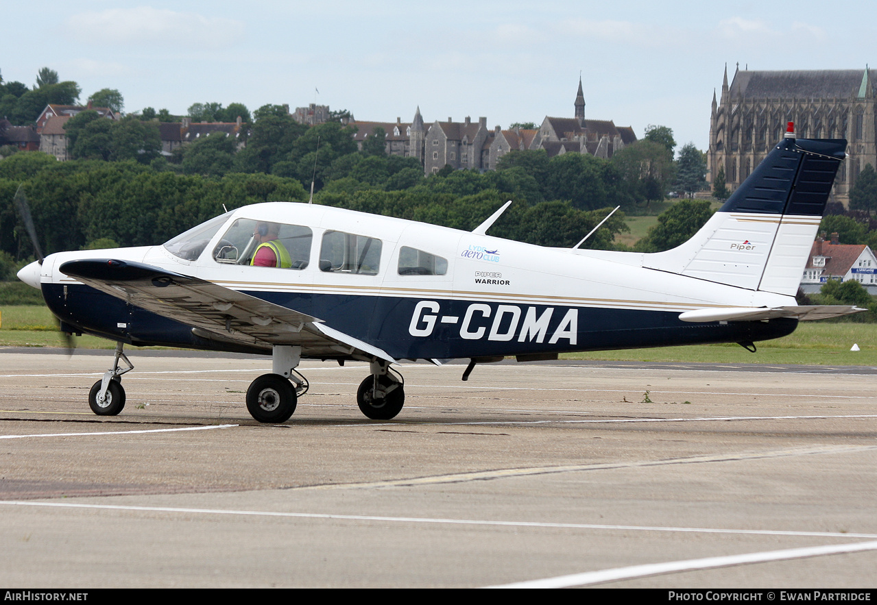 Aircraft Photo of G-CDMA | Piper PA-28-151(mod) Cherokee Warrior | Lydd Aero Club | AirHistory.net #703465