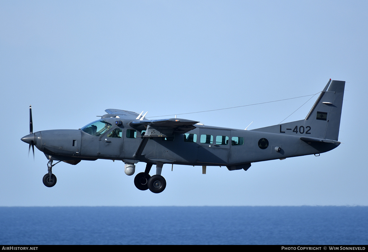 Aircraft Photo of L-402 | Cessna AC-208B Combat Caravan | Lebanon - Air Force | AirHistory.net #703473