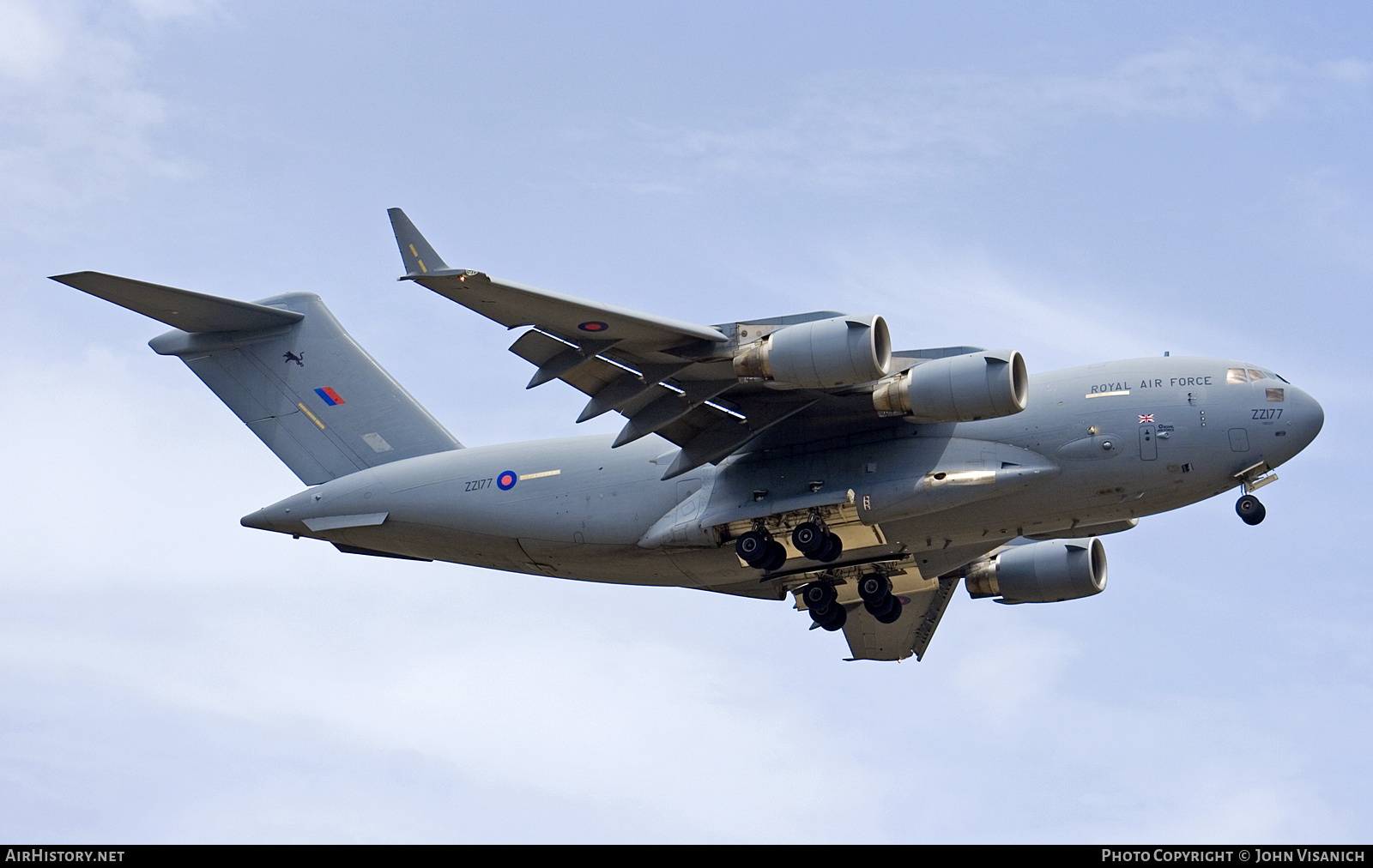 Aircraft Photo of ZZ177 | Boeing C-17A Globemaster III | UK - Air Force | AirHistory.net #703519