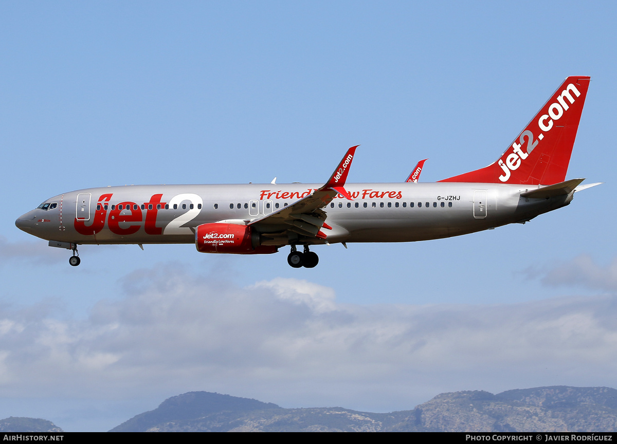 Aircraft Photo of G-JZHJ | Boeing 737-8MG | Jet2 | AirHistory.net #703539