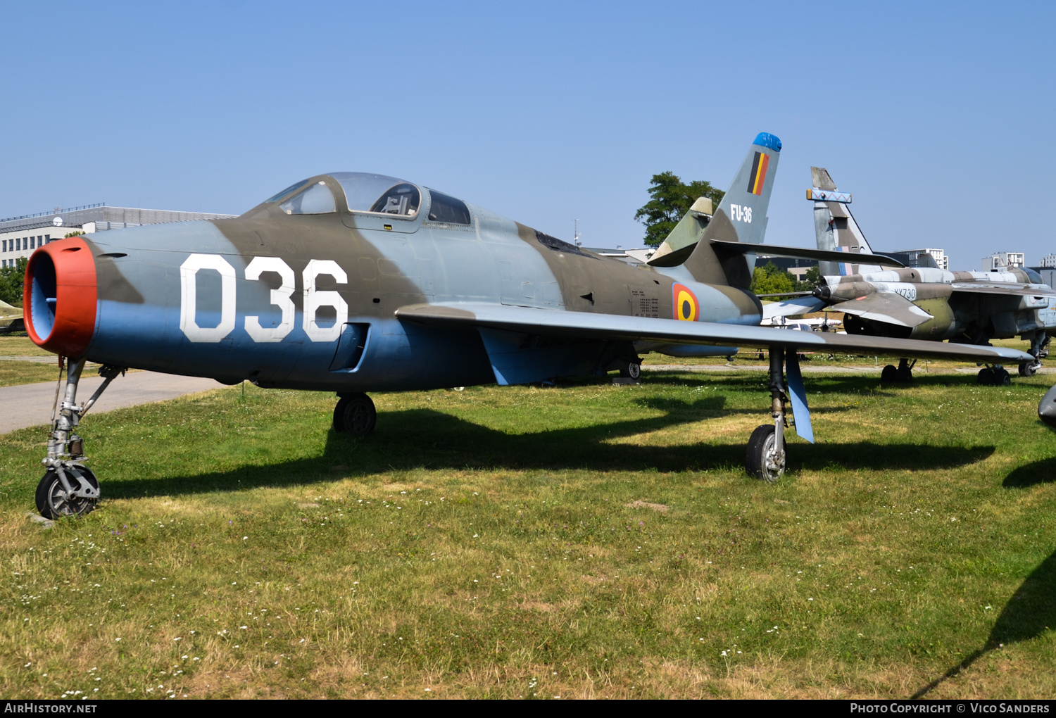 Aircraft Photo of FU-36 | Republic F-84F Thunderstreak | Belgium - Air Force | AirHistory.net #703579