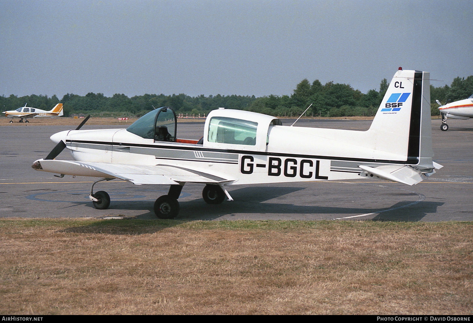 Aircraft Photo of G-BGCL | Gulfstream American AA-5A Cheetah | BSF - Blackbushe School of Flying | AirHistory.net #703587