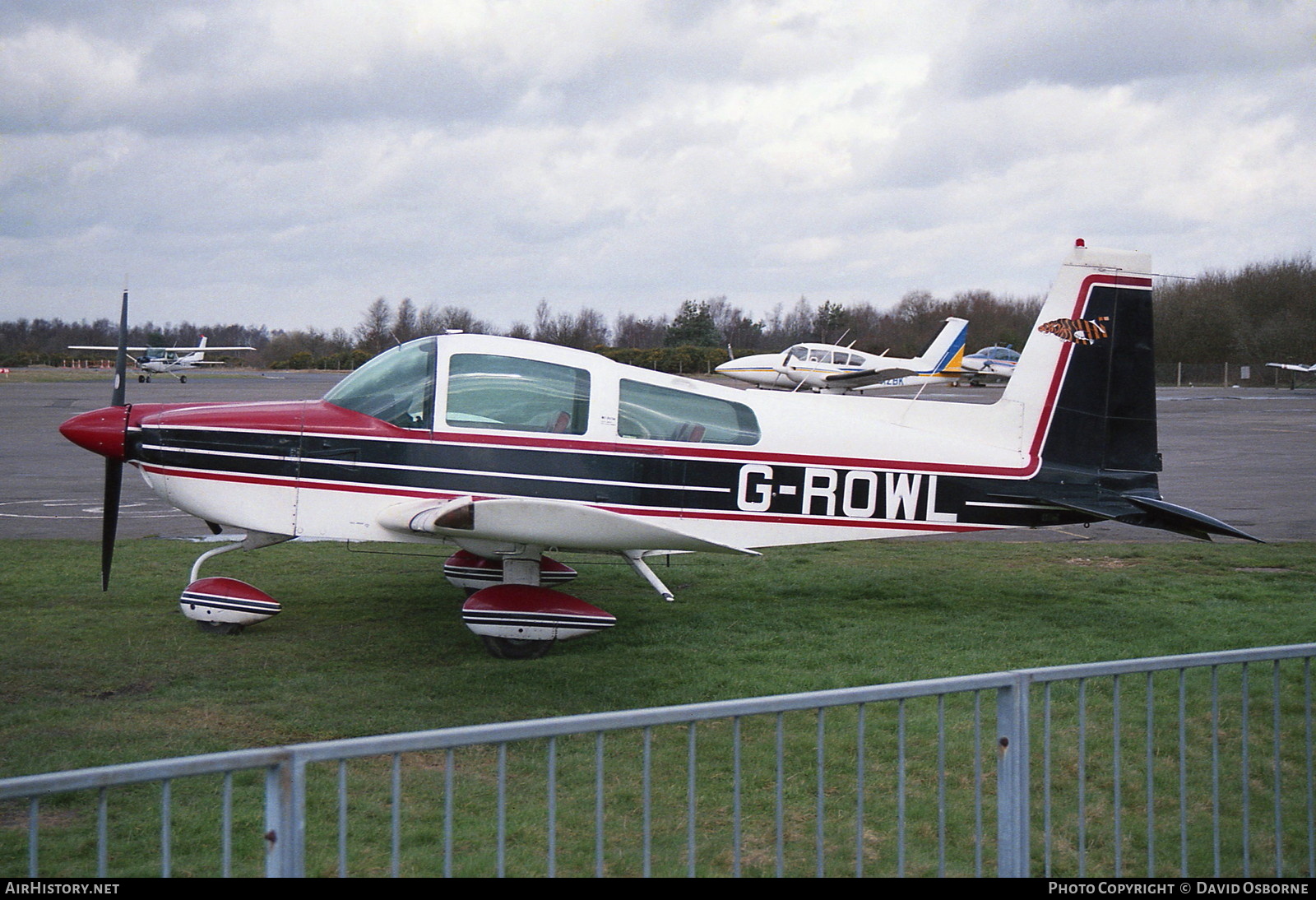 Aircraft Photo of G-ROWL | Grumman American AA-5B Tiger | AirHistory.net #703597