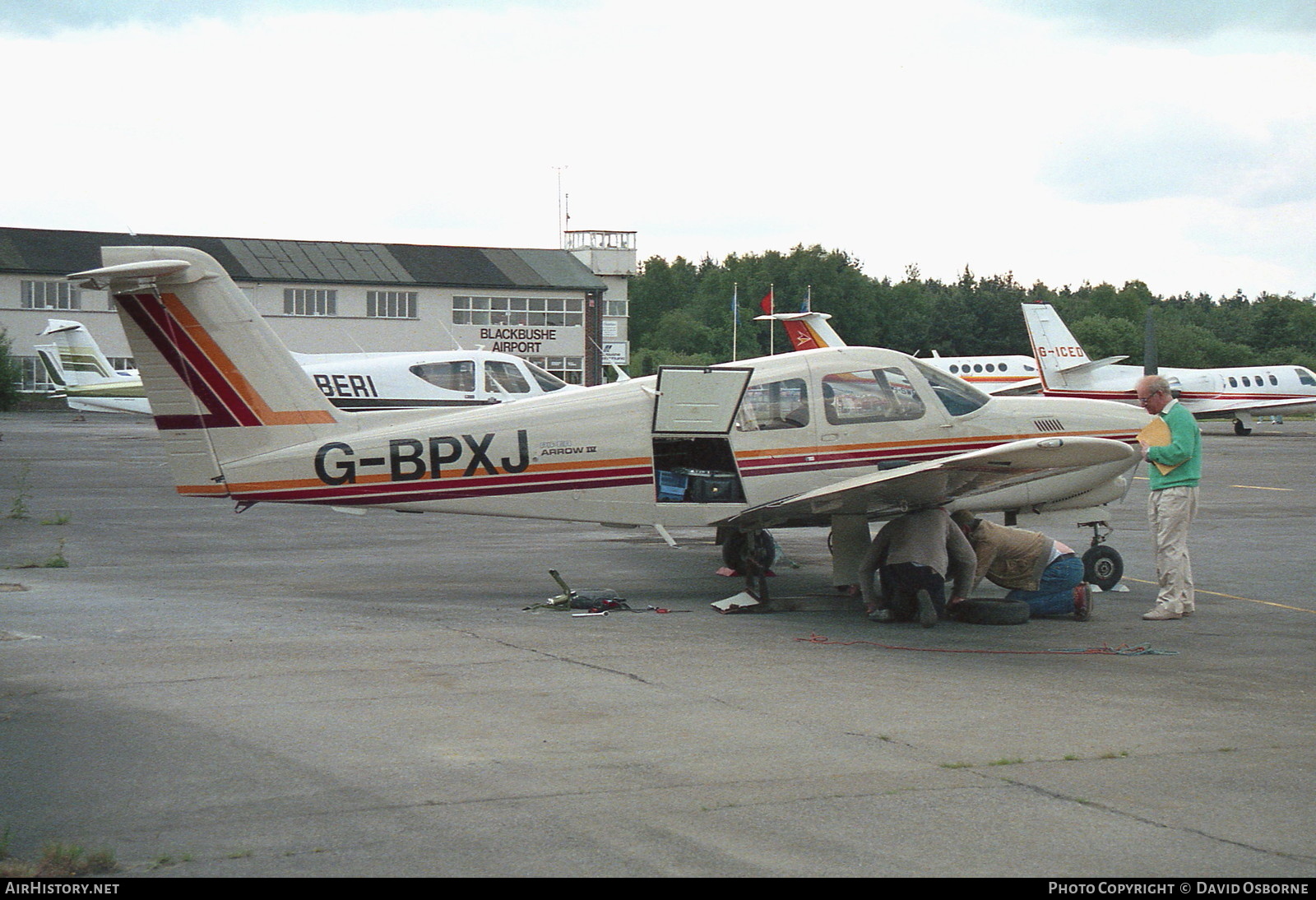Aircraft Photo of G-BPXJ | Piper PA-28RT-201T Turbo Arrow IV | AirHistory.net #703622