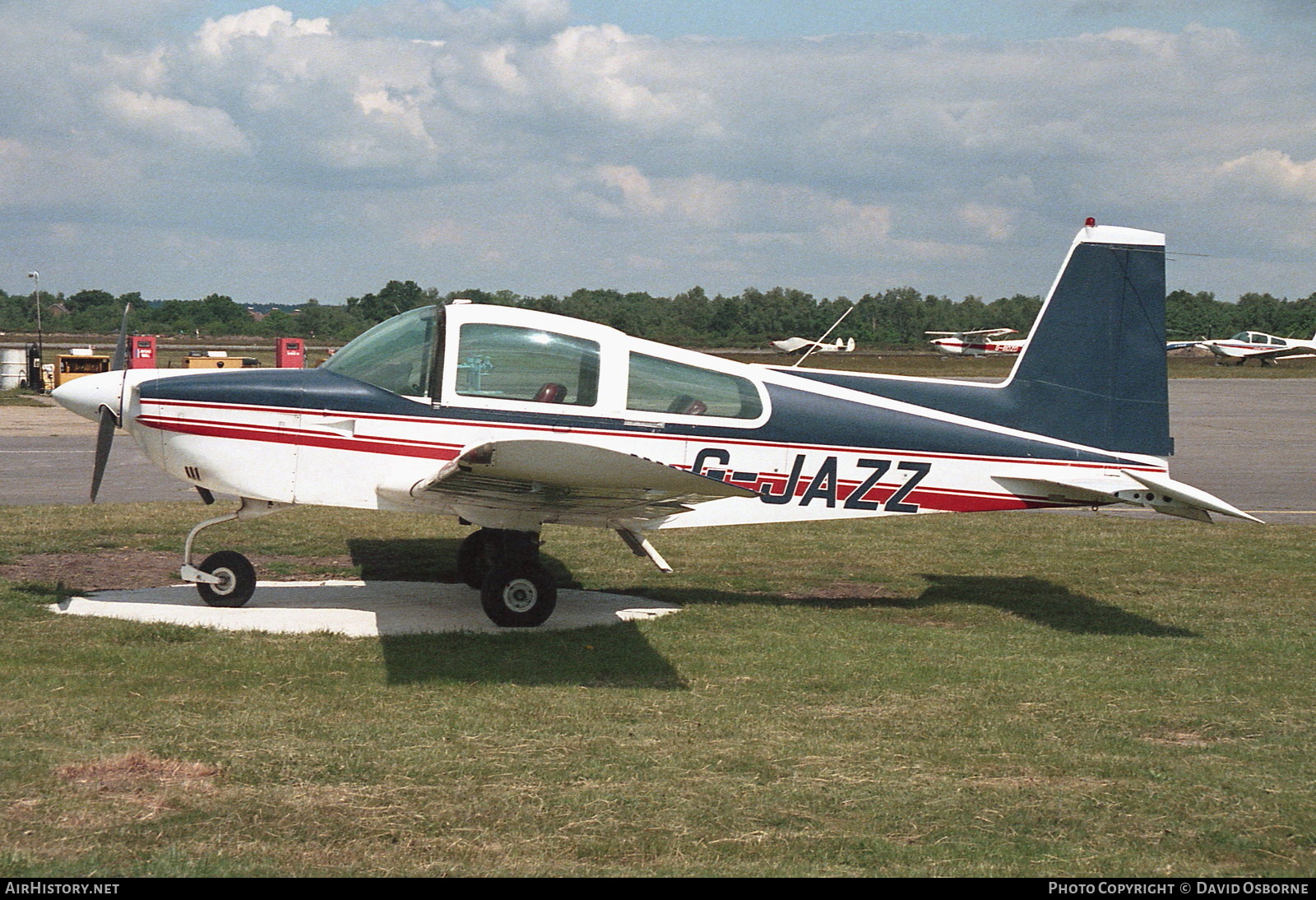 Aircraft Photo of G-JAZZ | Gulfstream American AA-5A Cheetah | AirHistory.net #703623