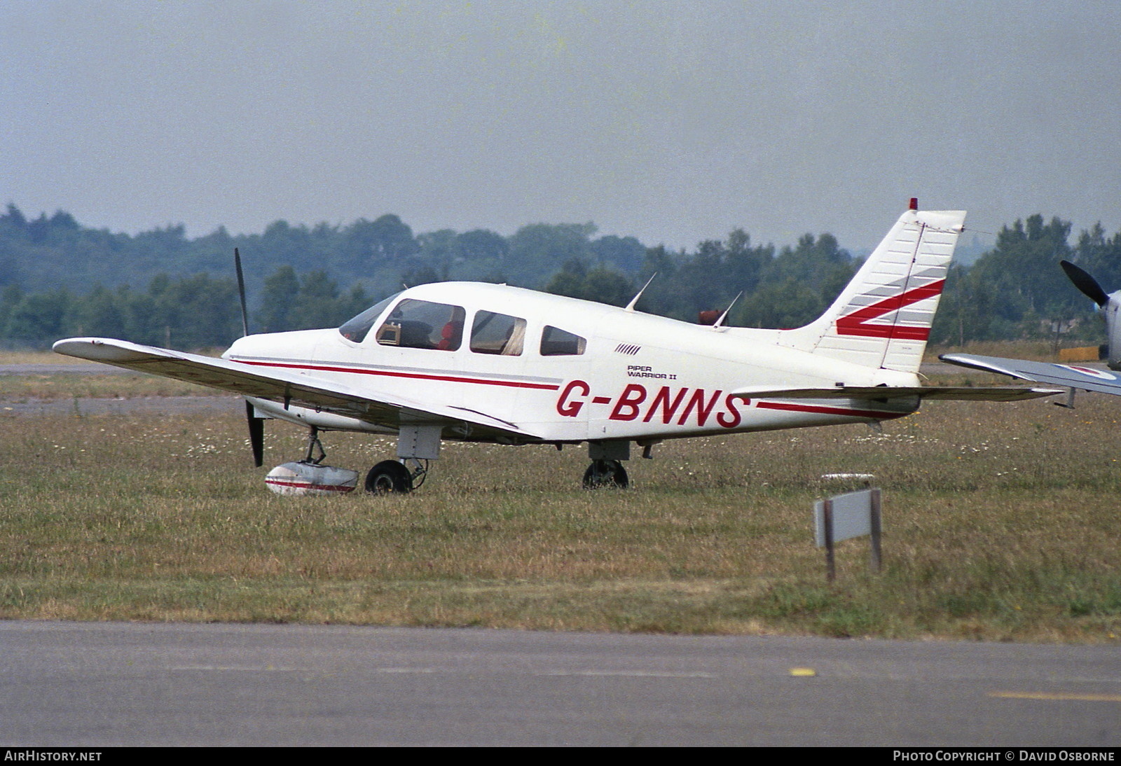 Aircraft Photo of G-BNNS | Piper PA-28-161 Cherokee Warrior II | AirHistory.net #703626