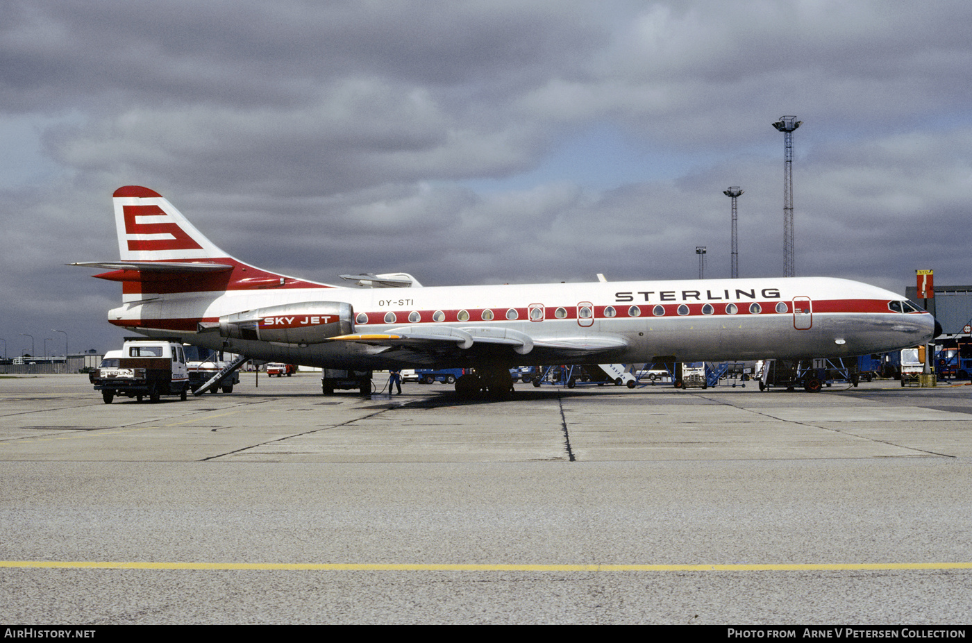 Aircraft Photo of OY-STI | Sud SE-210 Caravelle 10B3 Super B | Sterling Airways | AirHistory.net #703638