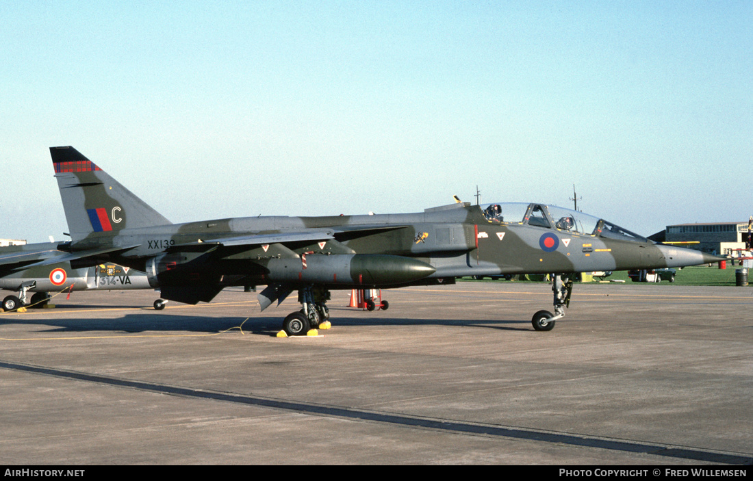 Aircraft Photo of XX139 | Sepecat Jaguar T2 | UK - Air Force | AirHistory.net #703662