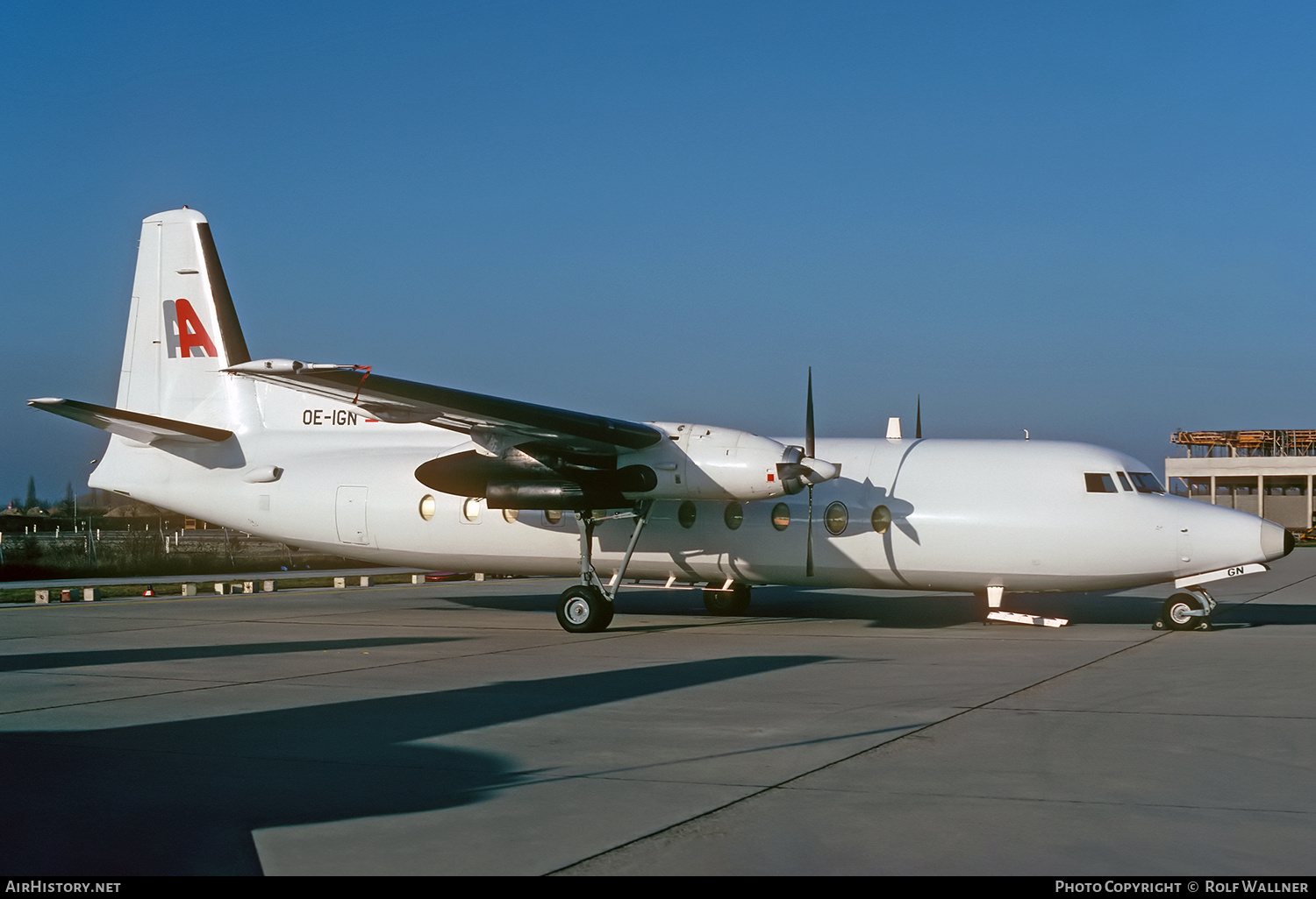 Aircraft Photo of OE-IGN | Fokker F27-500 Friendship | Amadeus Air | AirHistory.net #703671