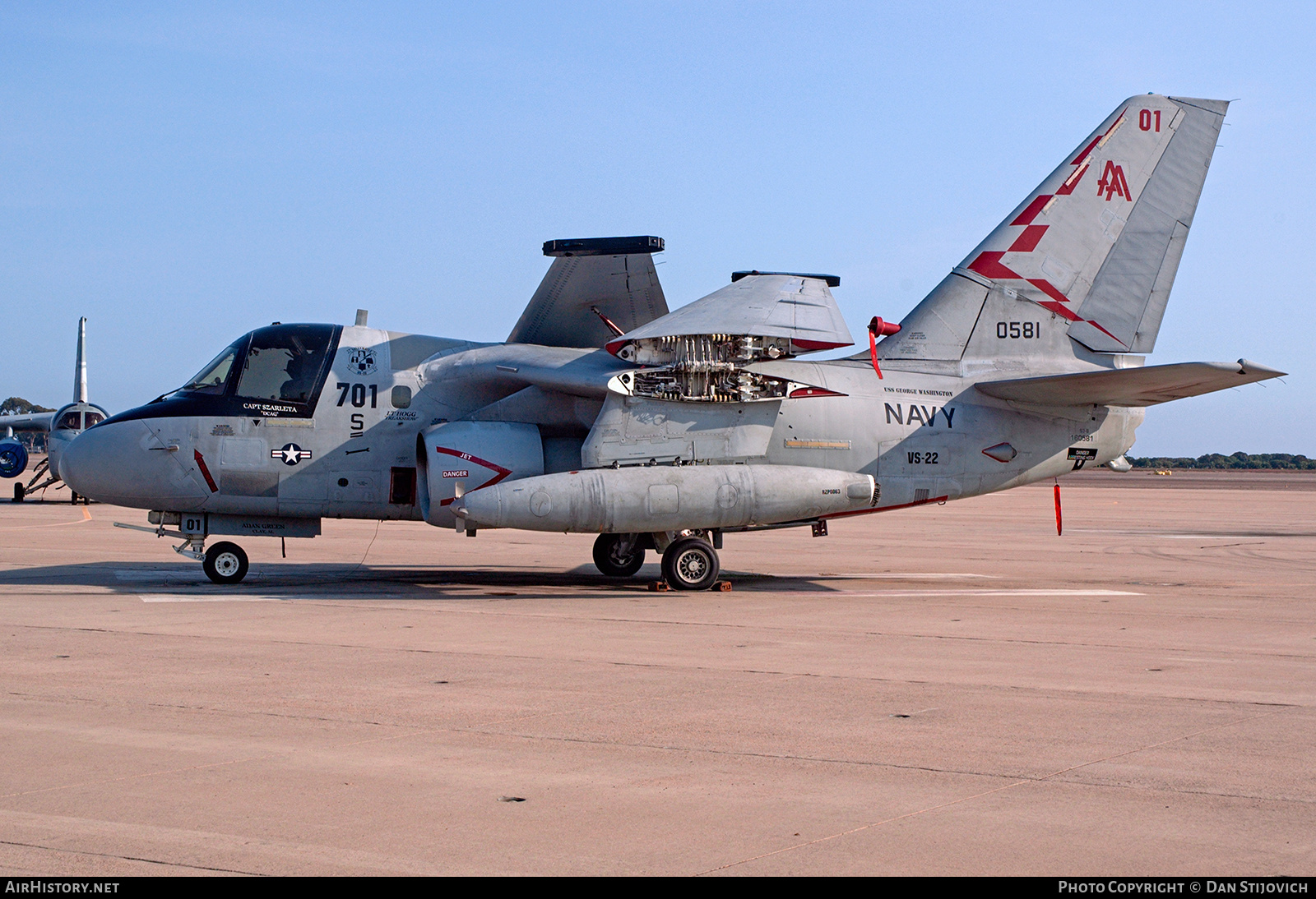 Aircraft Photo of 160581 / 0581 | Lockheed S-3B Viking | USA - Navy | AirHistory.net #703677