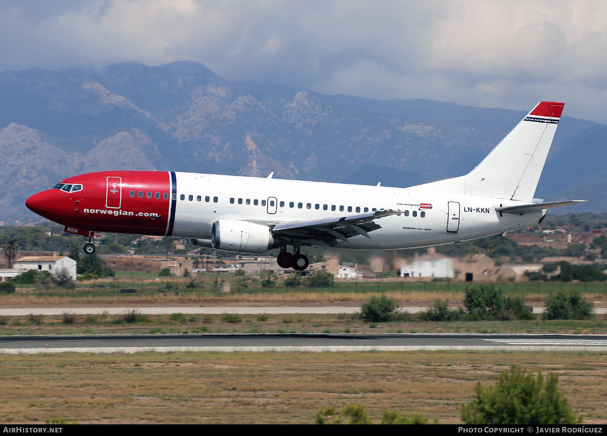 Aircraft Photo of LN-KKN | Boeing 737-3Y0 | Norwegian | AirHistory.net #703684