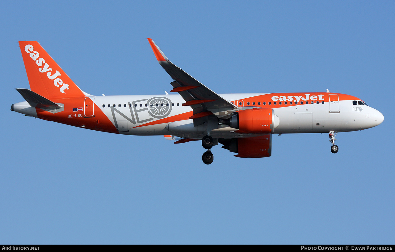 Aircraft Photo of OE-LSU | Airbus A320-251N | EasyJet | AirHistory.net #703716