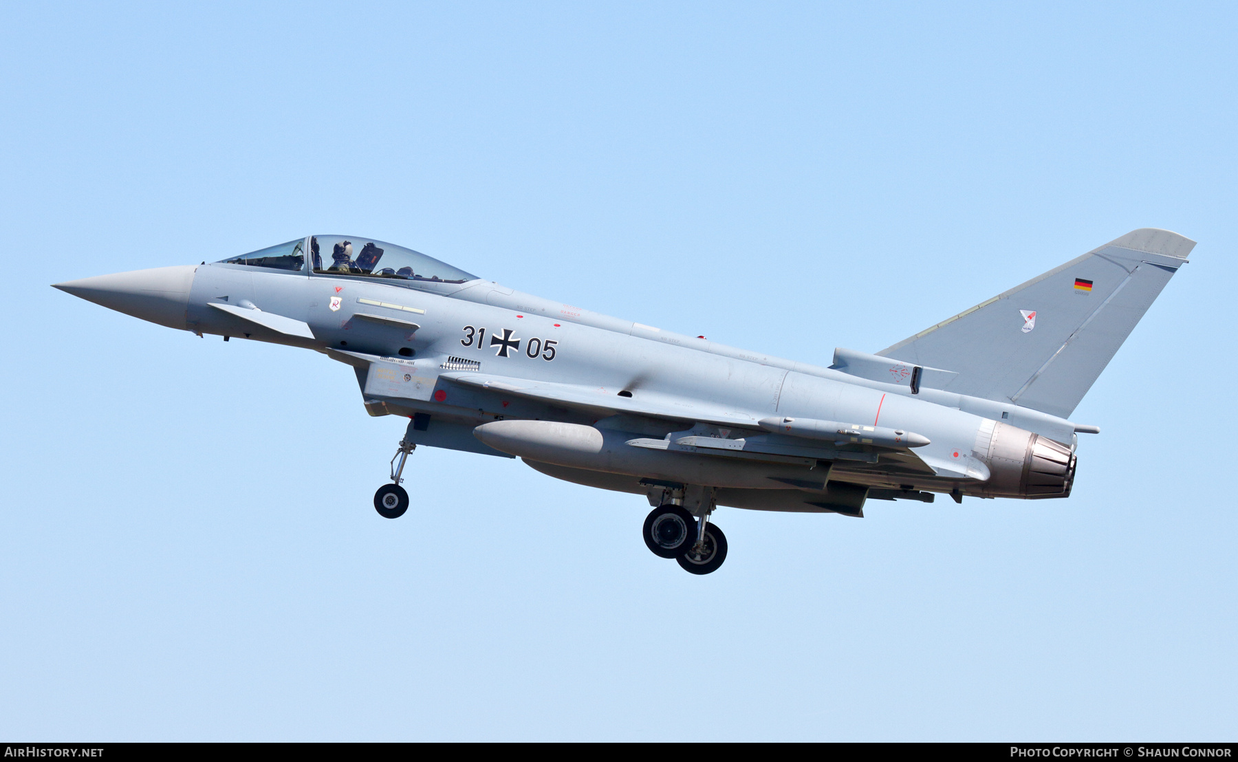 Aircraft Photo of 3105 | Eurofighter EF-2000 Typhoon S | Germany - Air Force | AirHistory.net #703718