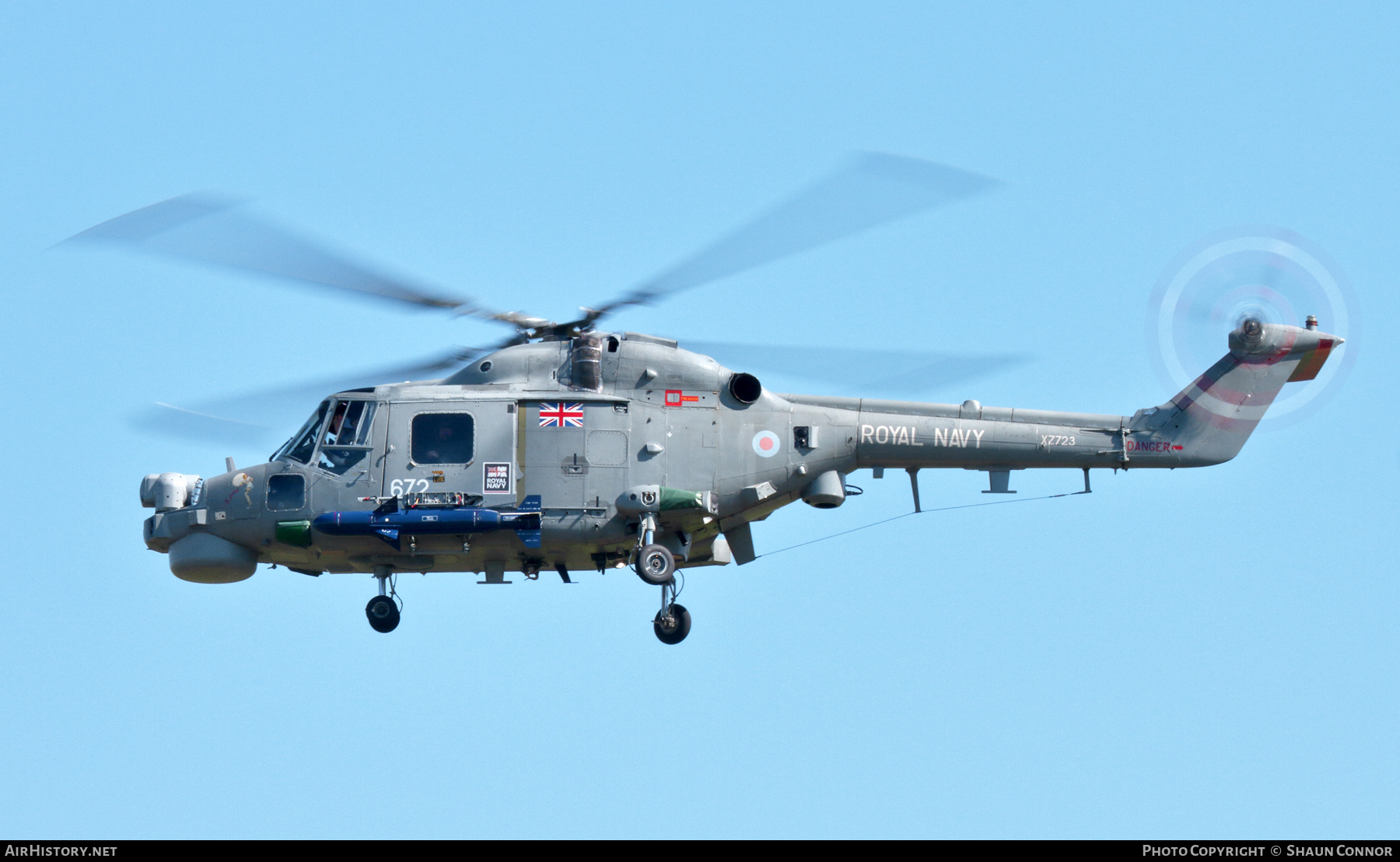 Aircraft Photo of XZ723 | Westland WG-13 Lynx HMA8SRU | UK - Navy | AirHistory.net #703719