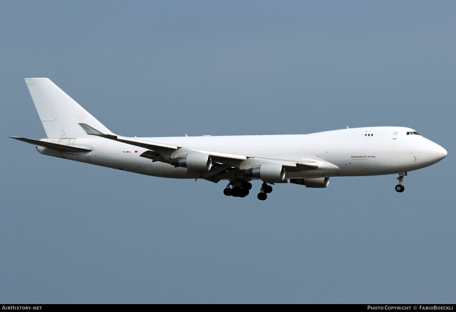Aircraft Photo of TC-MCL | Boeing 747-412F | ACT Airlines | AirHistory.net #703731