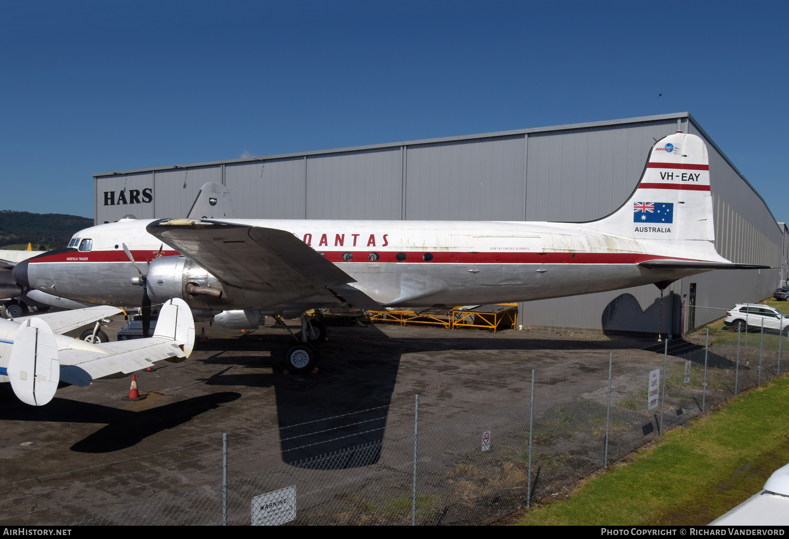 Aircraft Photo of VH-EAY | Douglas C-54E Skymaster | Qantas | AirHistory.net #703736
