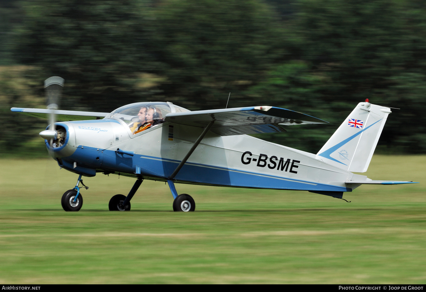Aircraft Photo of G-BSME | Bölkow Bo-208C Junior | AirHistory.net #703755